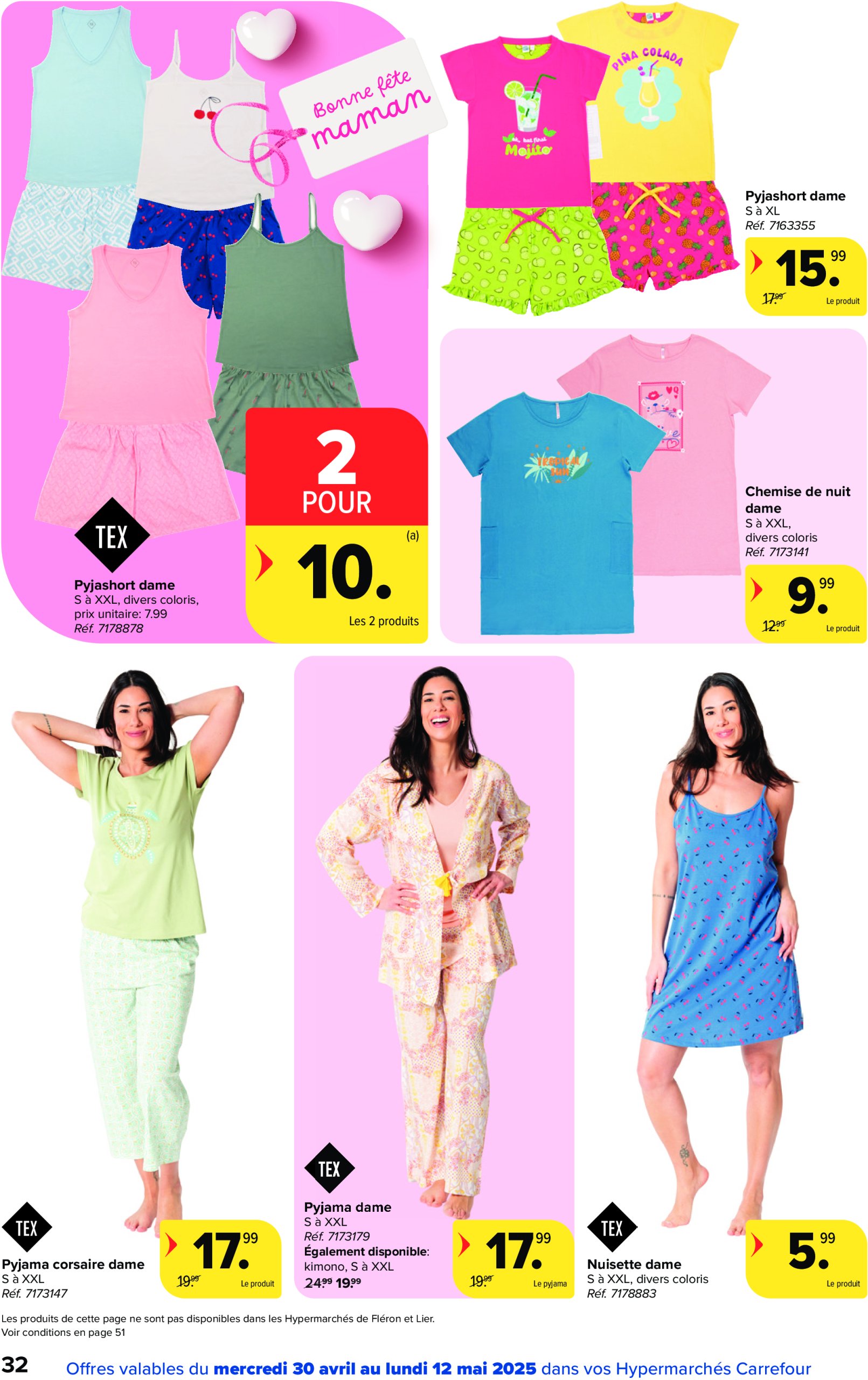 carrefour - Carrefour Hypermarchés folder geldig vanaf 30/04 - 12/05 - page: 32 carrefour - Carrefour Hypermarchés folder geldig vanaf 30/04 - 12/05 - page: 32