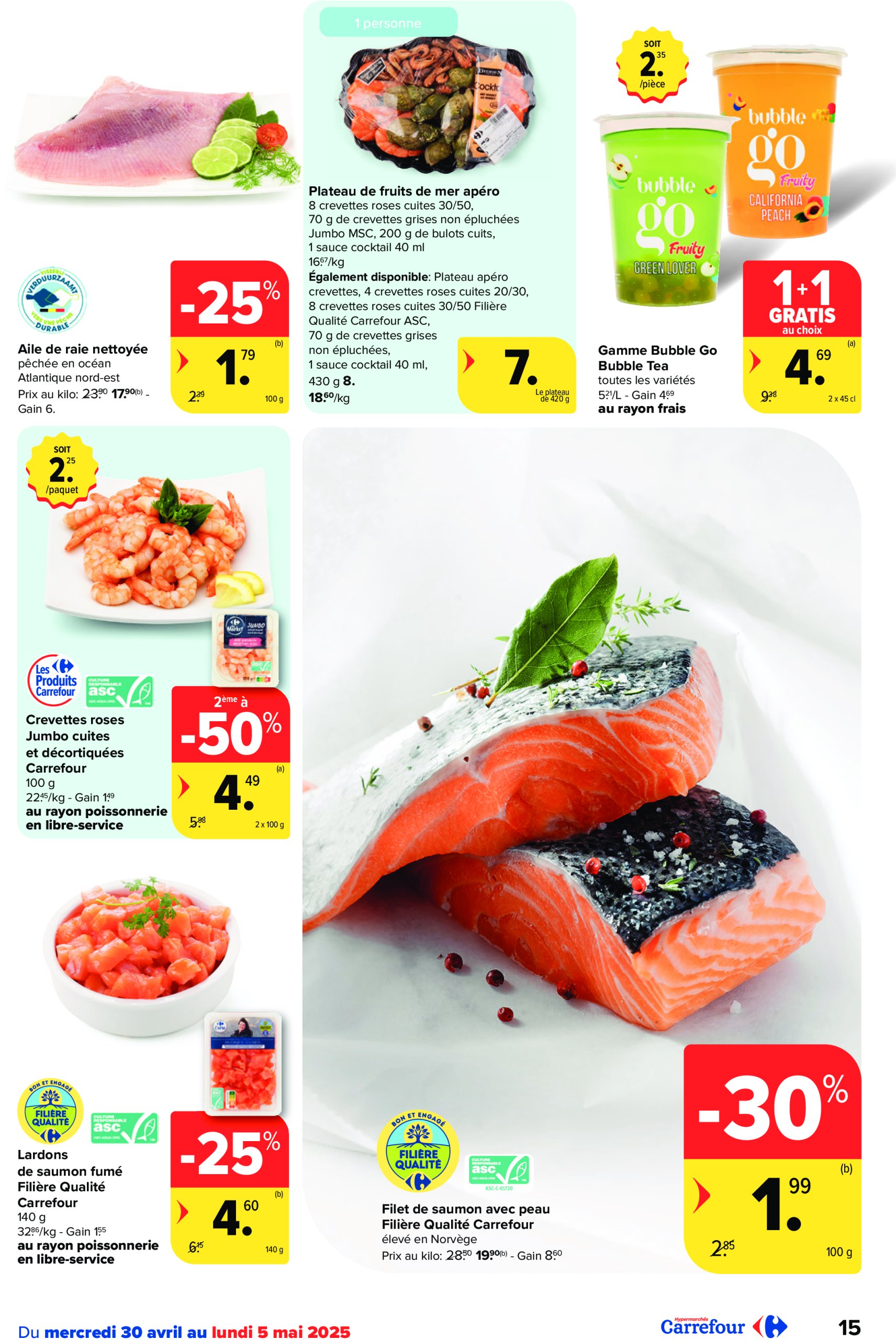 carrefour - Carrefour Hypermarchés folder geldig vanaf 30/04 - 12/05 - page: 15 carrefour - Carrefour Hypermarchés folder geldig vanaf 30/04 - 12/05 - page: 15