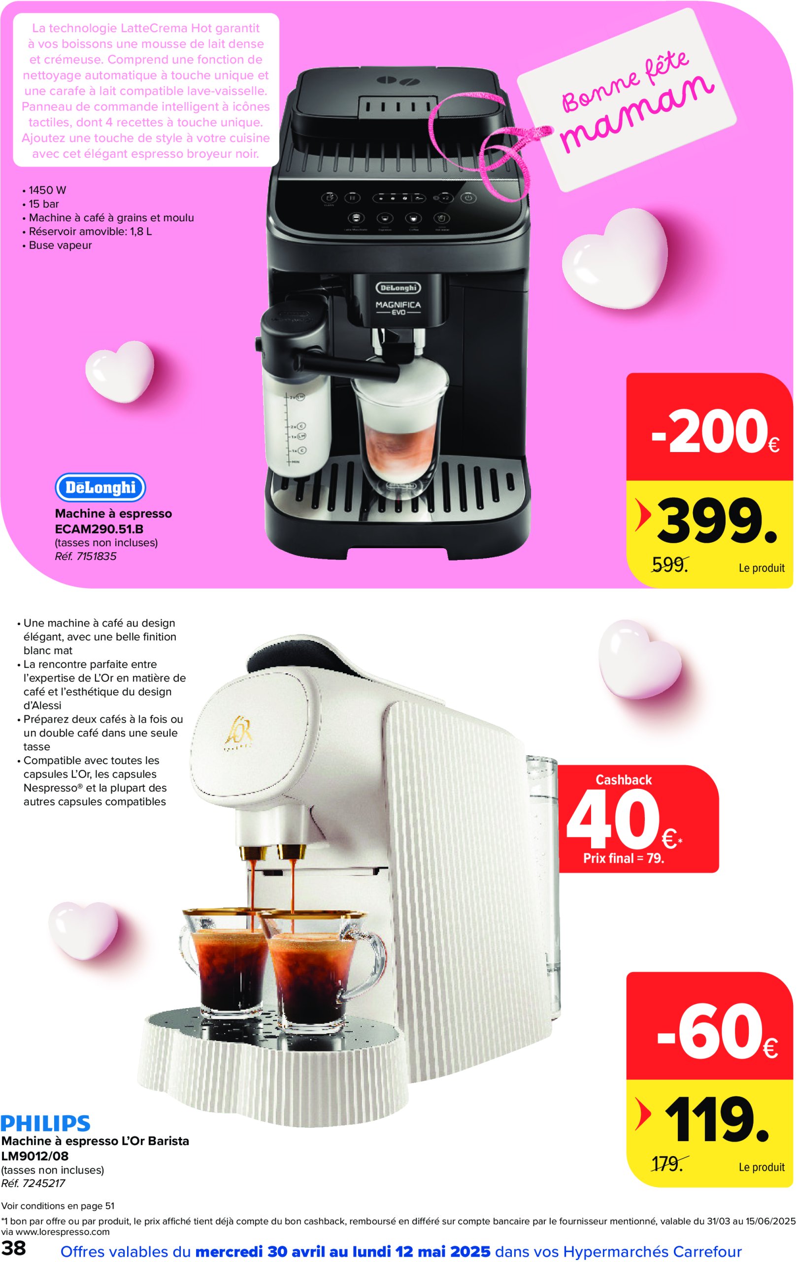 carrefour - Carrefour Hypermarchés folder geldig vanaf 30/04 - 12/05 - page: 38 carrefour - Carrefour Hypermarchés folder geldig vanaf 30/04 - 12/05 - page: 38