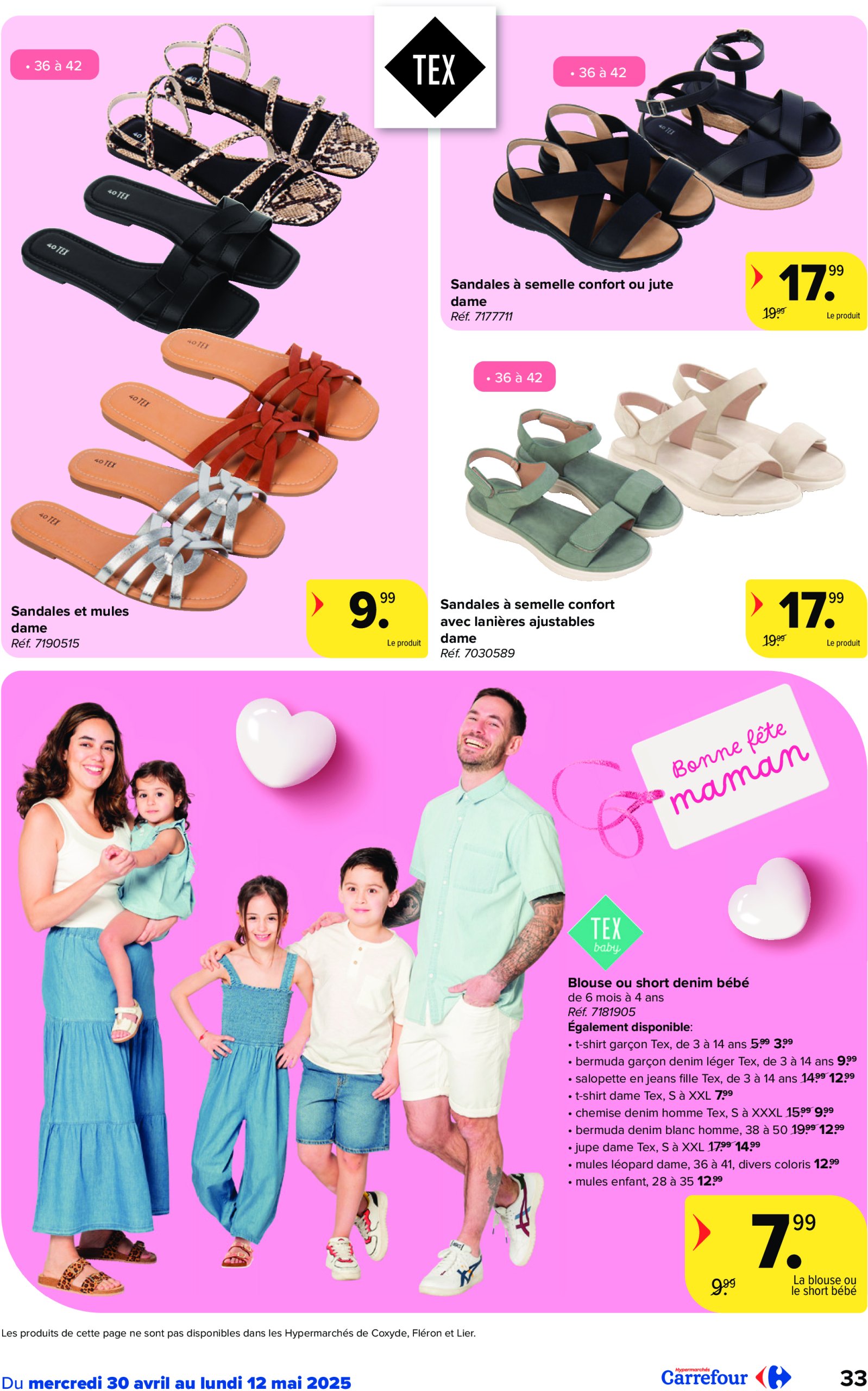 carrefour - Carrefour Hypermarchés folder geldig vanaf 30/04 - 12/05 - page: 33 carrefour - Carrefour Hypermarchés folder geldig vanaf 30/04 - 12/05 - page: 33