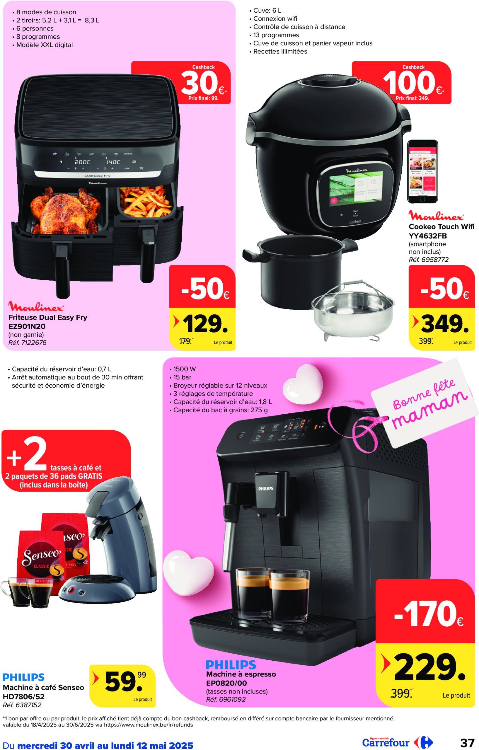 carrefour - Carrefour Hypermarchés folder geldig vanaf 30/04 - 12/05 - page: 37 carrefour - Carrefour Hypermarchés folder geldig vanaf 30/04 - 12/05 - page: 37