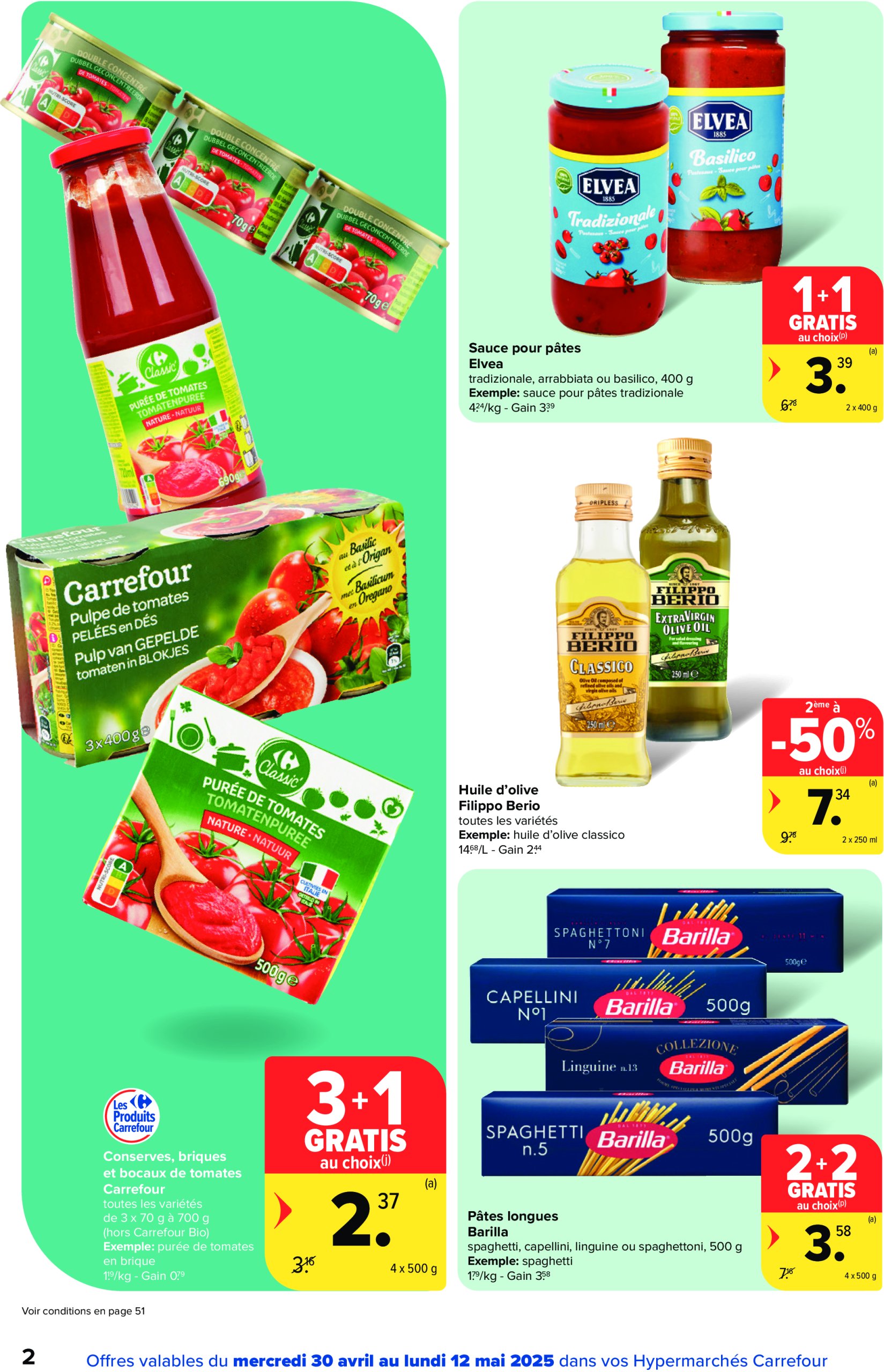 carrefour - Carrefour Hypermarchés folder geldig vanaf 30/04 - 12/05 - page: 2 carrefour - Carrefour Hypermarchés folder geldig vanaf 30/04 - 12/05 - page: 2