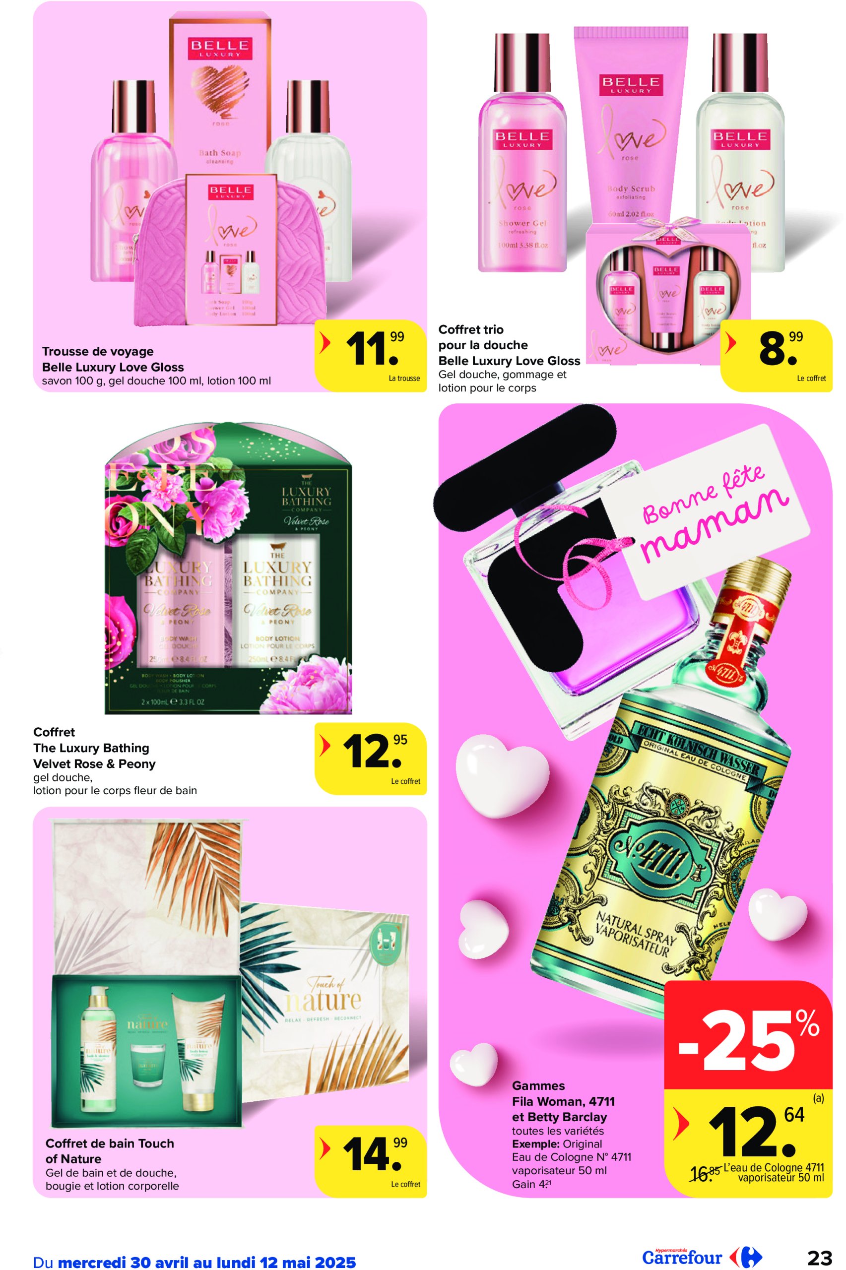 carrefour - Carrefour Hypermarchés folder geldig vanaf 30/04 - 12/05 - page: 23 carrefour - Carrefour Hypermarchés folder geldig vanaf 30/04 - 12/05 - page: 23