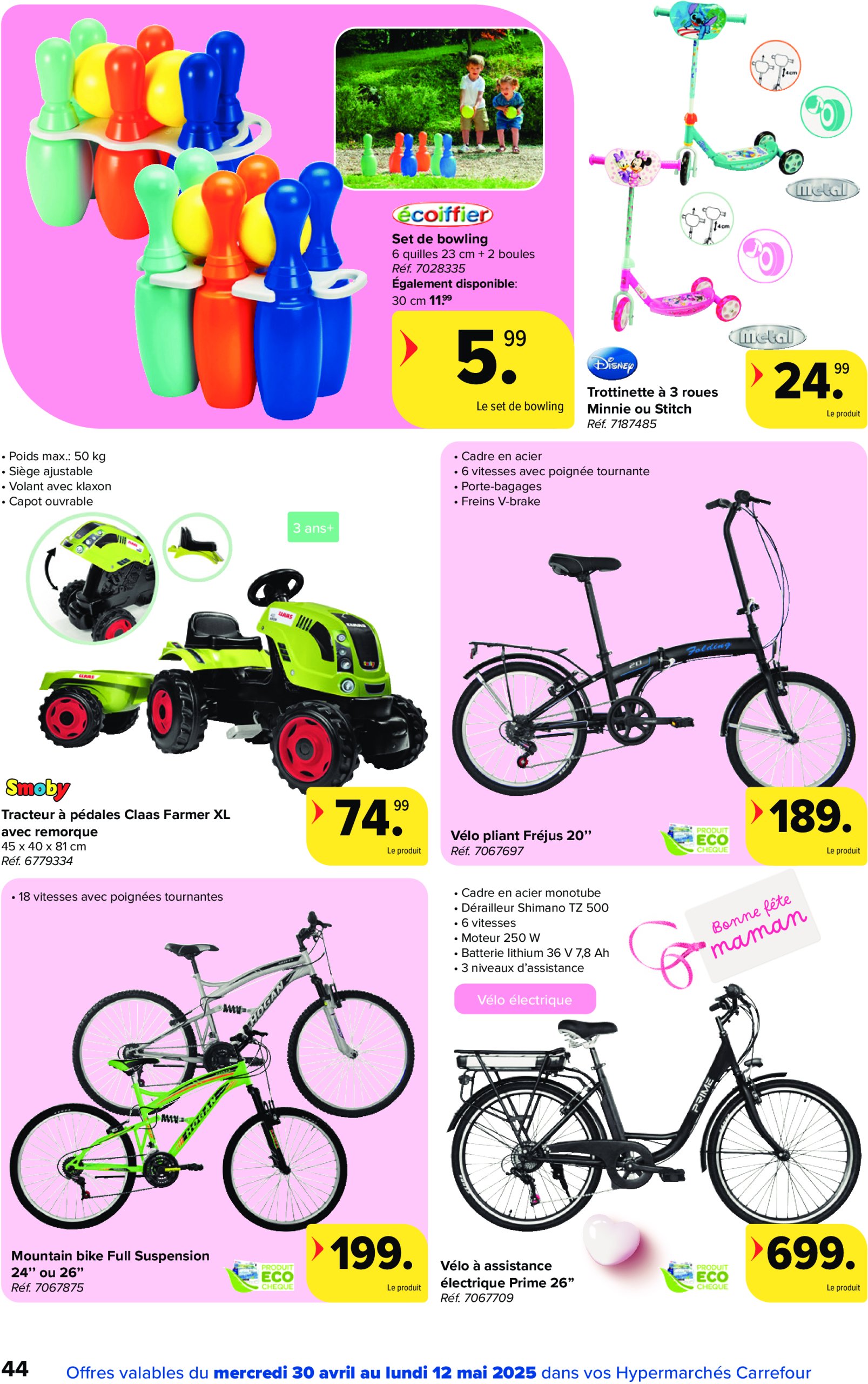 carrefour - Carrefour Hypermarchés folder geldig vanaf 30/04 - 12/05 - page: 44 carrefour - Carrefour Hypermarchés folder geldig vanaf 30/04 - 12/05 - page: 44