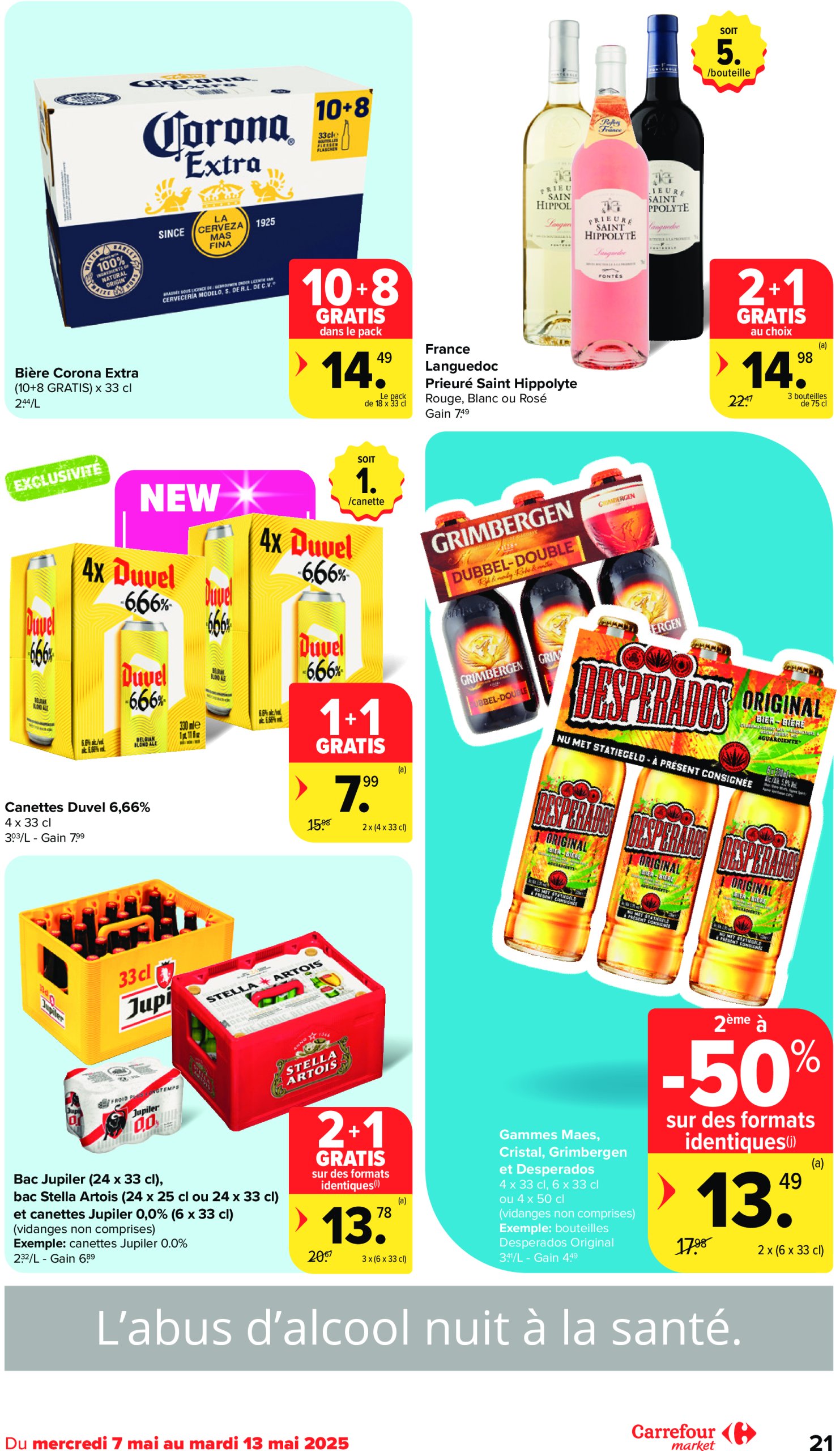 carrefour - Carrefour Market folder geldig vanaf 07/05 - 13/05 - page: 21