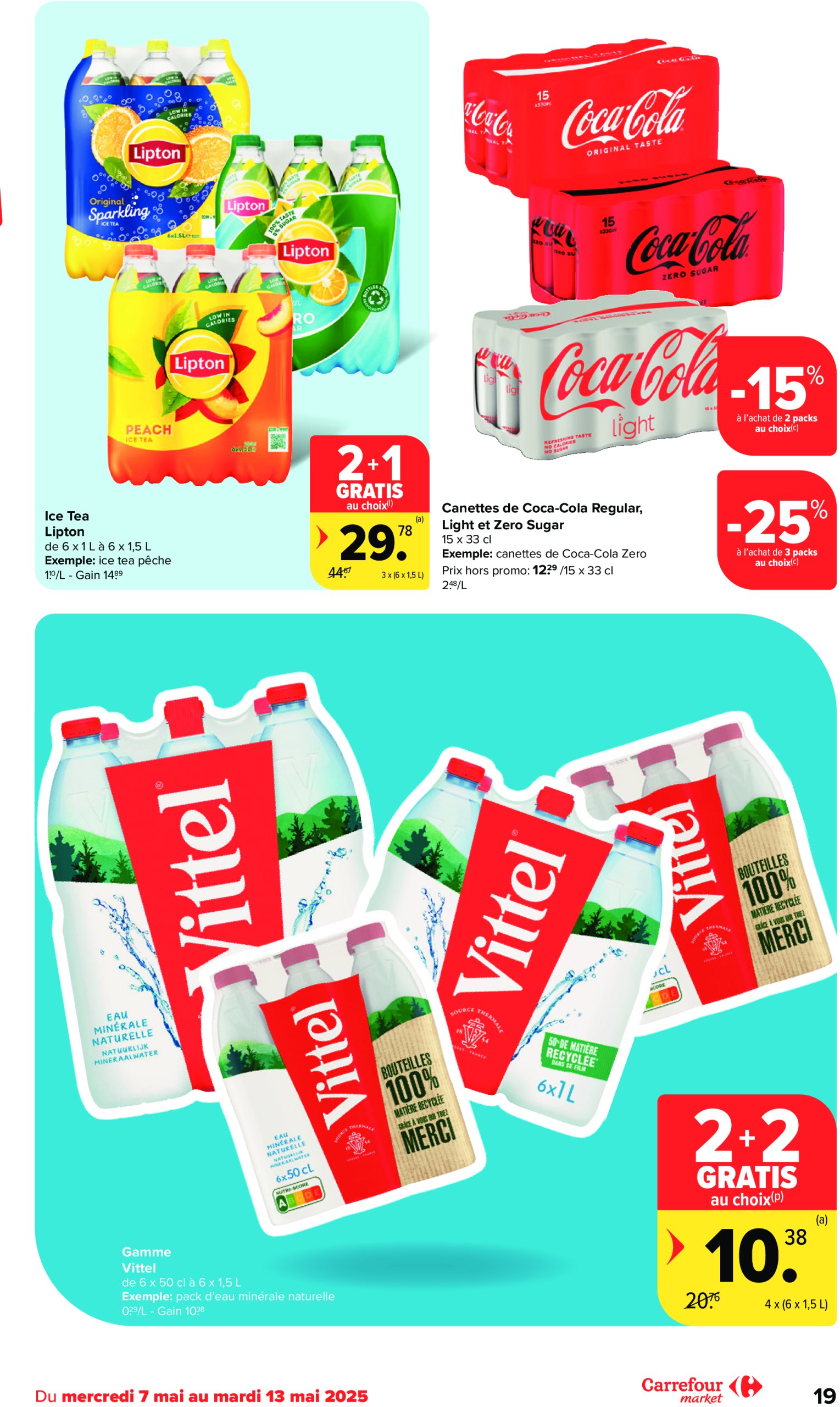 carrefour - Carrefour Market folder geldig vanaf 07/05 - 13/05 - page: 19