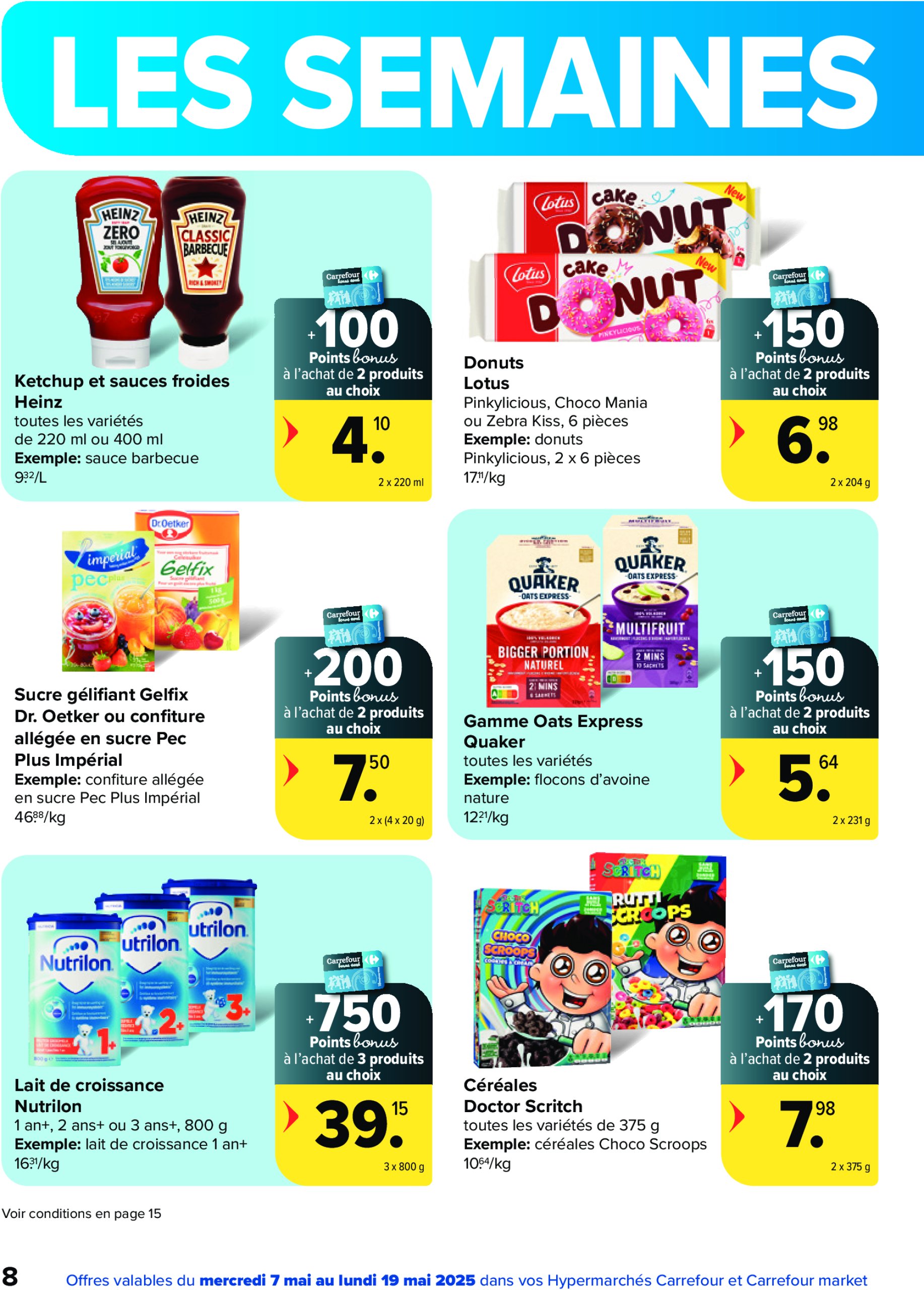 carrefour - Carrefour - Spécial Point Bonus folder geldig vanaf 07/05 - 19/05 - page: 8