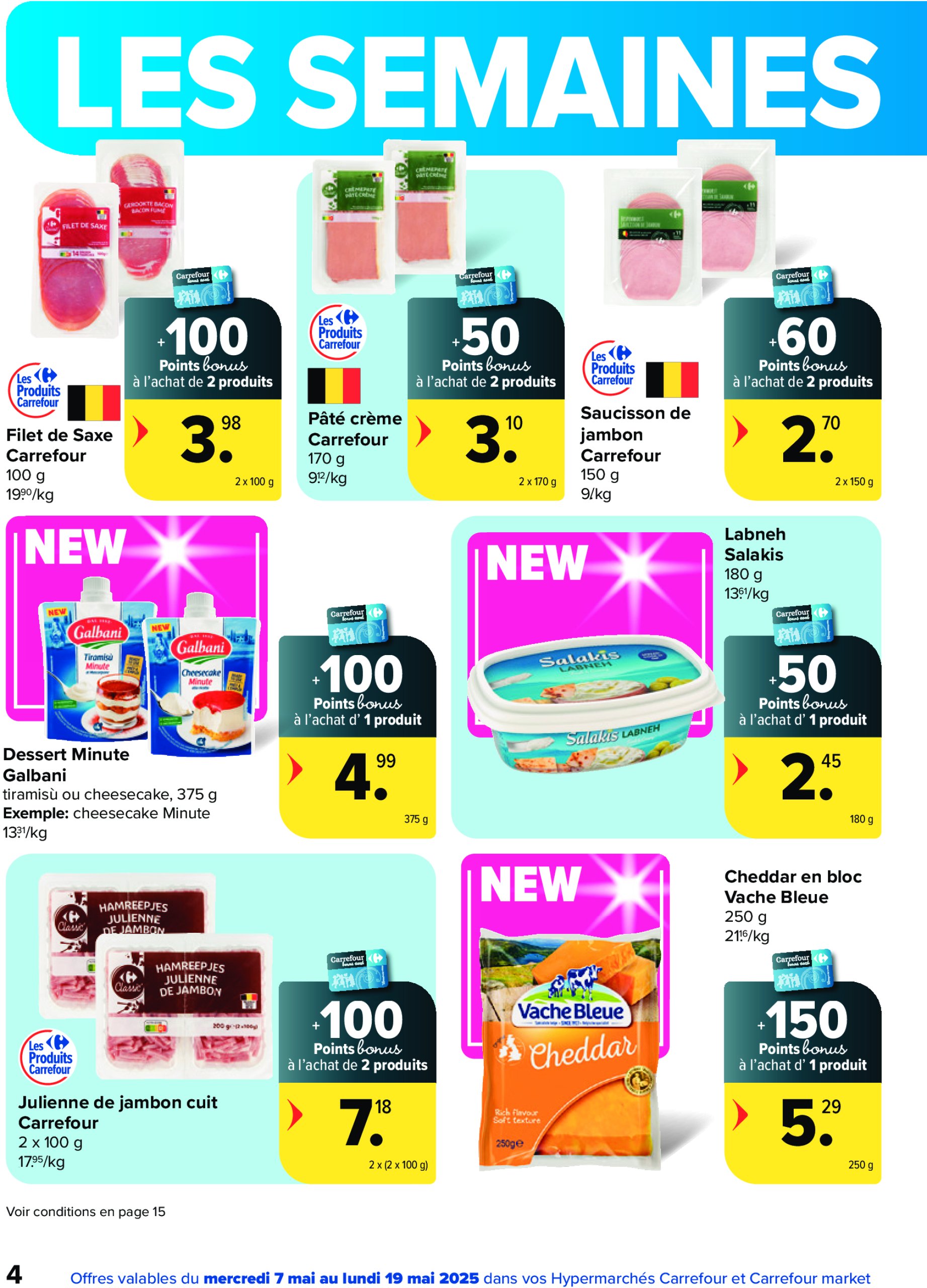carrefour - Carrefour - Spécial Point Bonus folder geldig vanaf 07/05 - 19/05 - page: 4