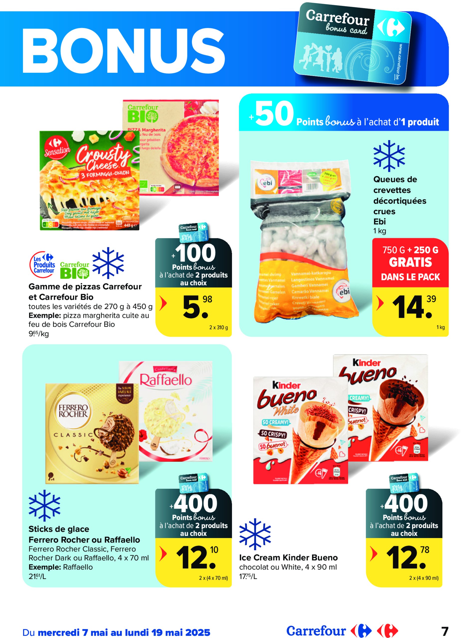 carrefour - Carrefour - Spécial Point Bonus folder geldig vanaf 07/05 - 19/05 - page: 7