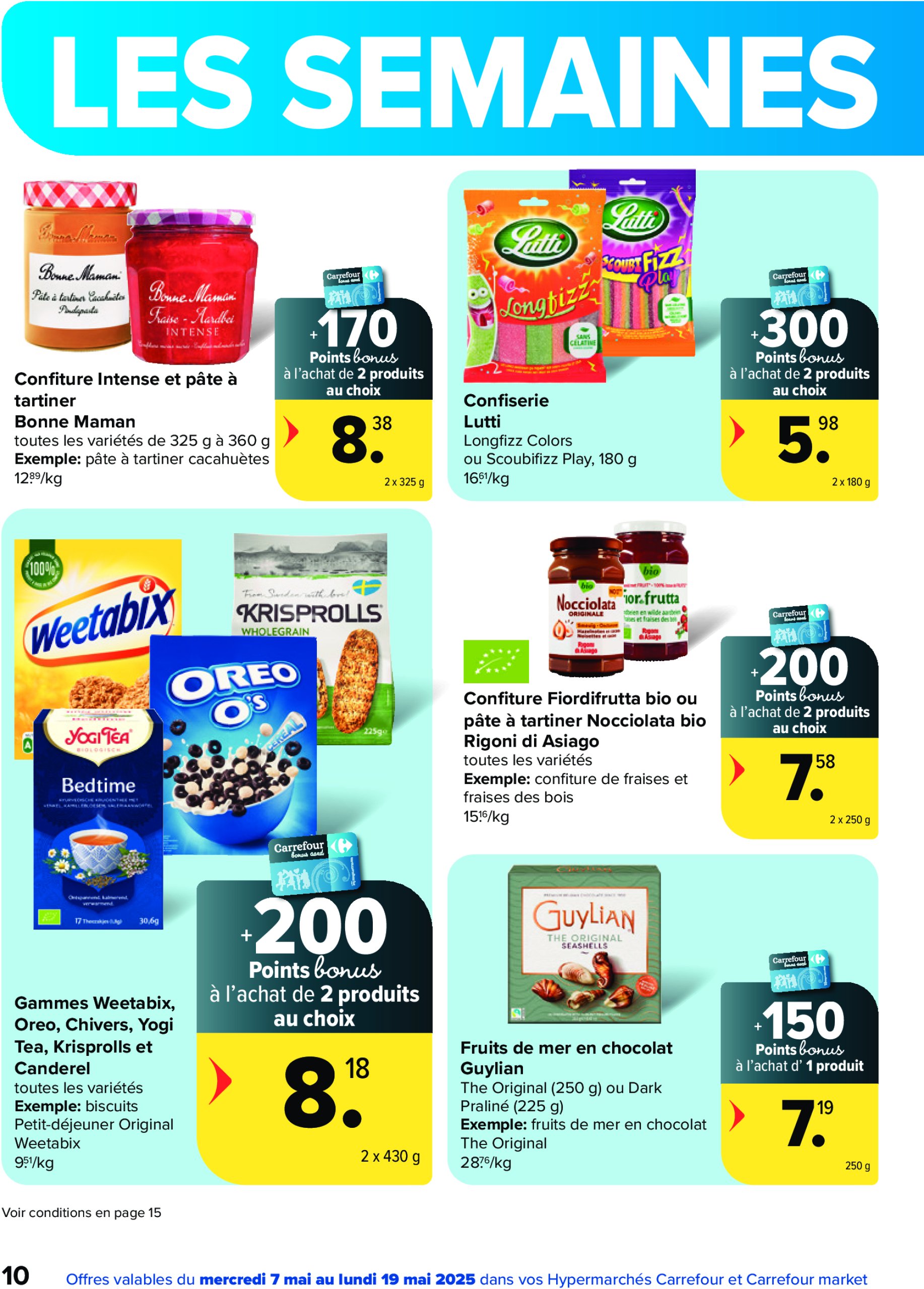 carrefour - Carrefour - Spécial Point Bonus folder geldig vanaf 07/05 - 19/05 - page: 10