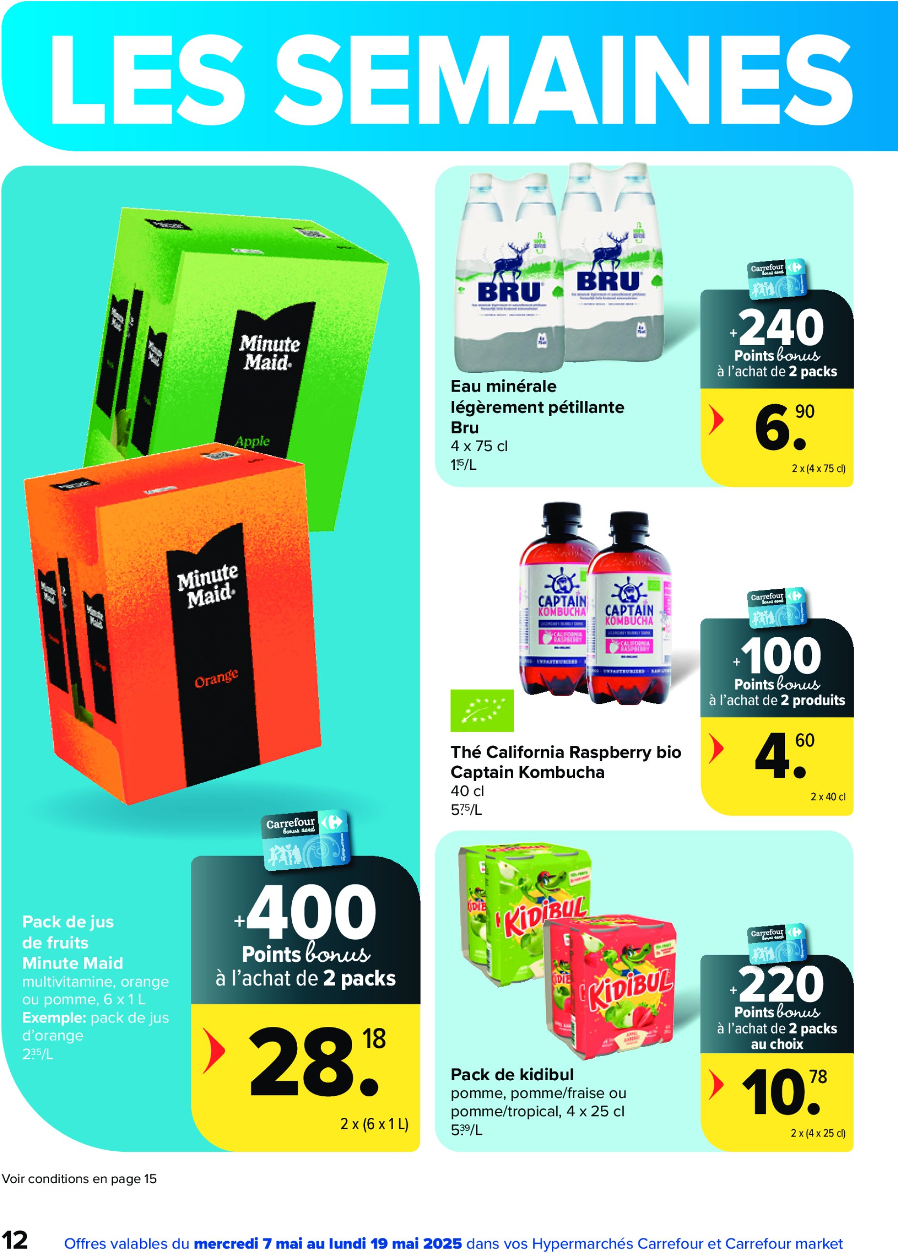 carrefour - Carrefour - Spécial Point Bonus folder geldig vanaf 07/05 - 19/05 - page: 12