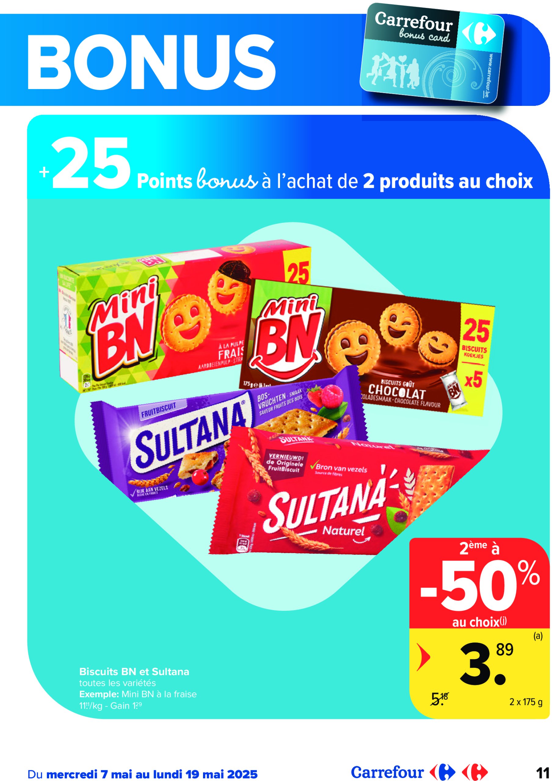carrefour - Carrefour - Spécial Point Bonus folder geldig vanaf 07/05 - 19/05 - page: 11