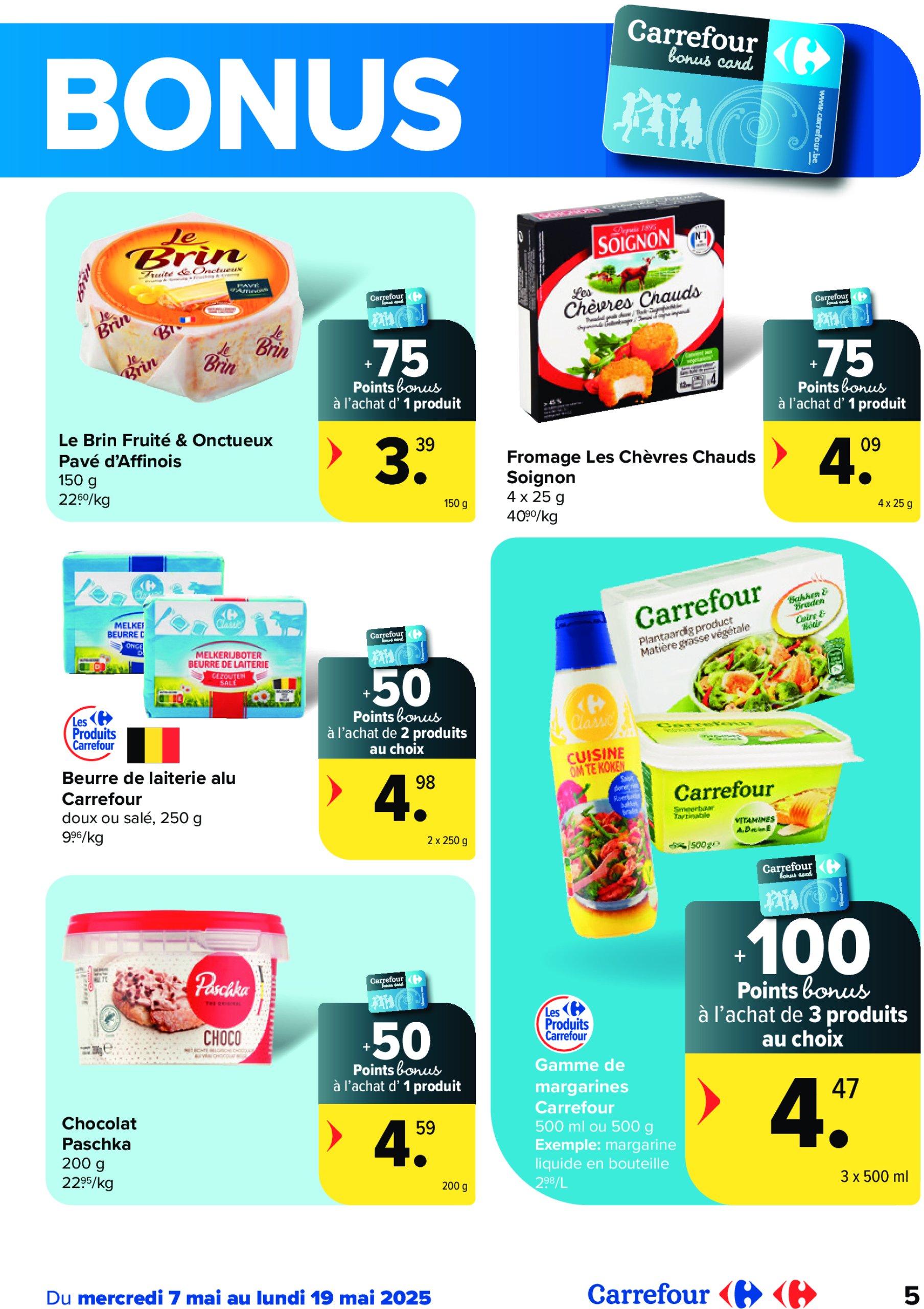 carrefour - Carrefour - Spécial Point Bonus folder geldig vanaf 07/05 - 19/05 - page: 5