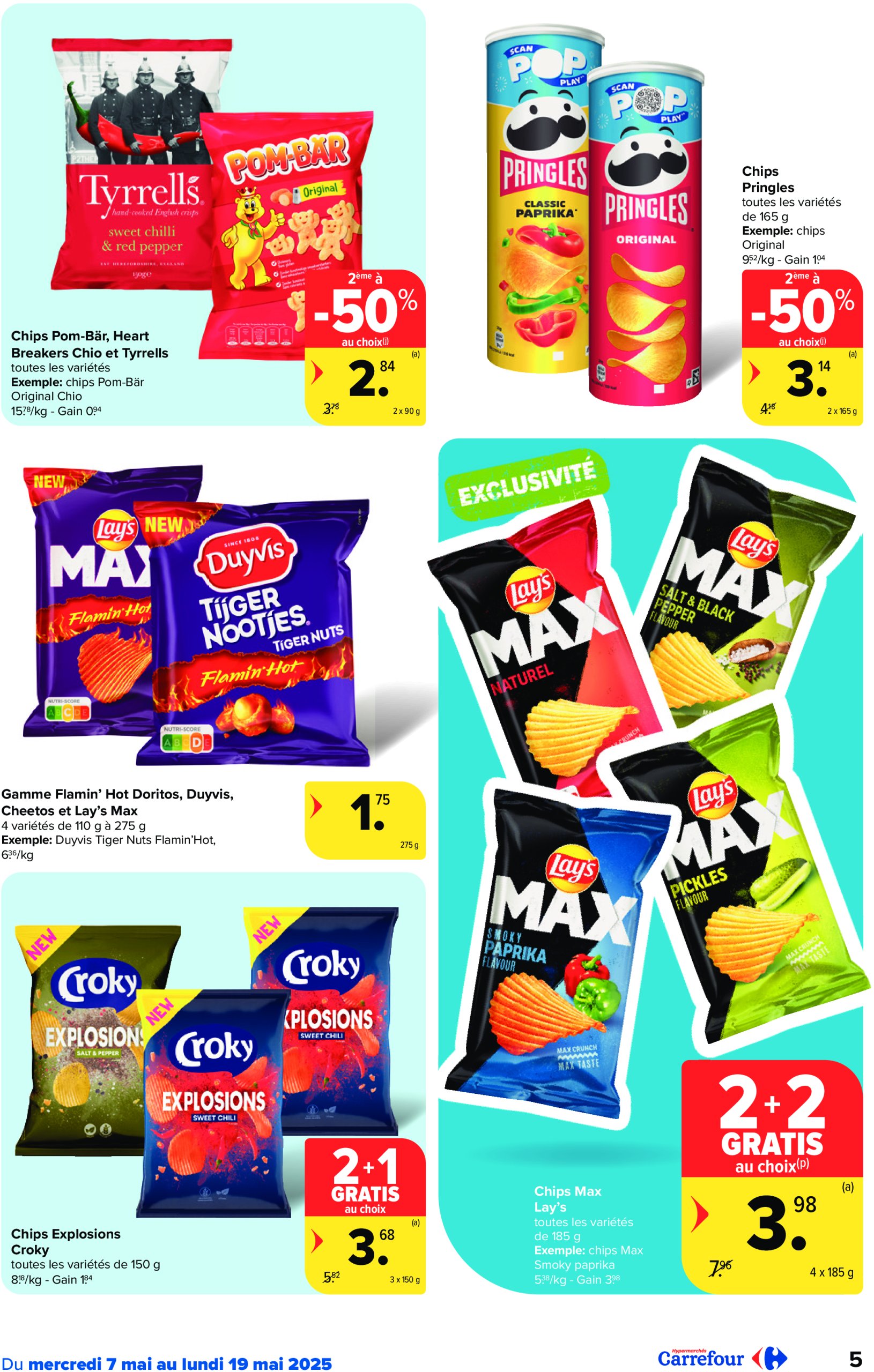 carrefour - Carrefour Hypermarchés folder geldig vanaf 07/05 - 19/05 - page: 5 carrefour - Carrefour Hypermarchés folder geldig vanaf 07/05 - 19/05 - page: 5