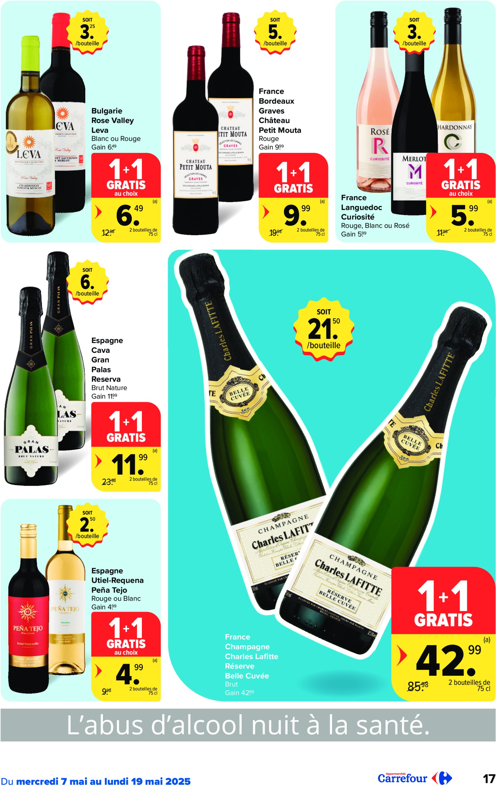 carrefour - Carrefour Hypermarchés folder geldig vanaf 07/05 - 19/05 - page: 17 carrefour - Carrefour Hypermarchés folder geldig vanaf 07/05 - 19/05 - page: 17