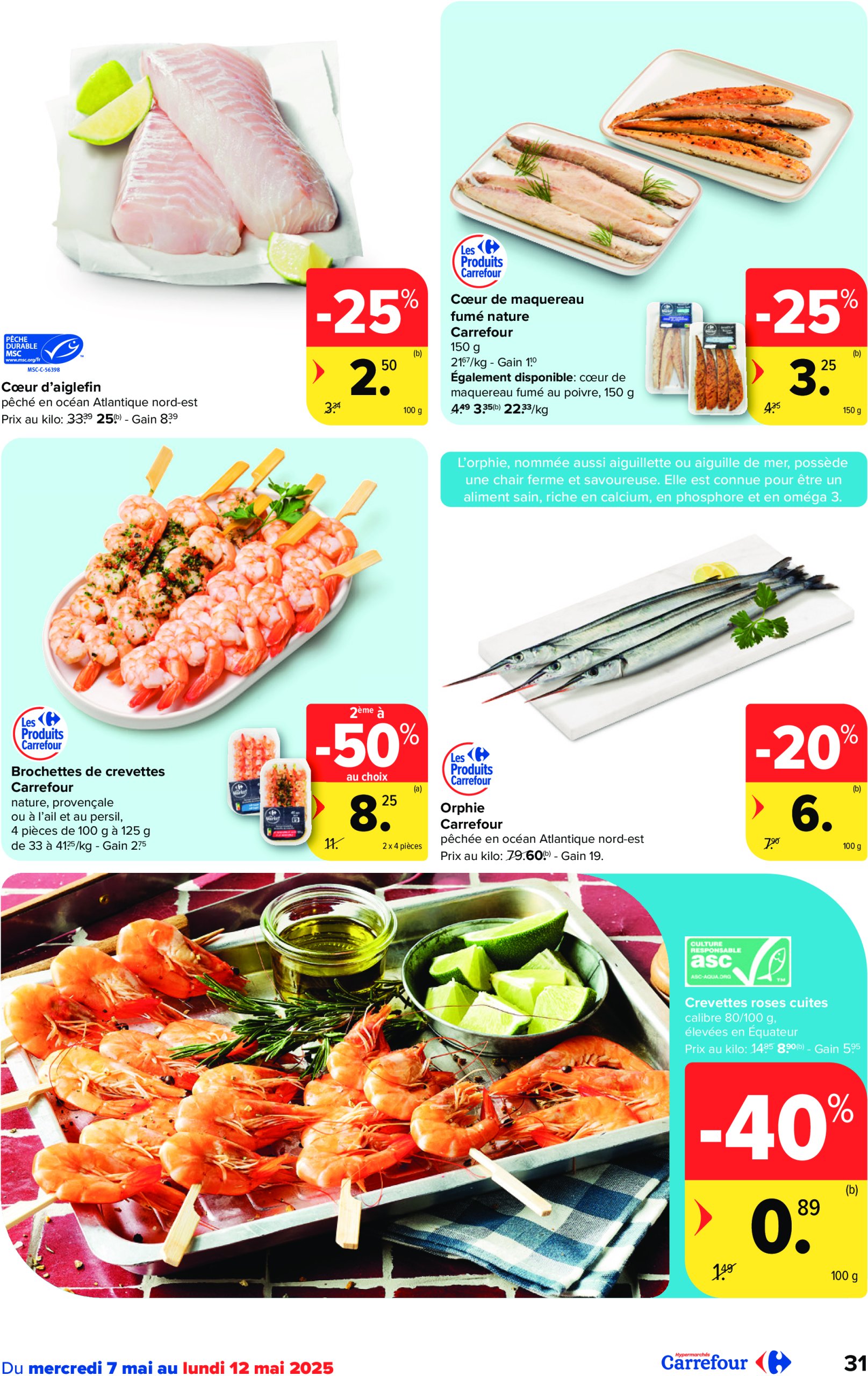 carrefour - Carrefour Hypermarchés folder geldig vanaf 07/05 - 19/05 - page: 31 carrefour - Carrefour Hypermarchés folder geldig vanaf 07/05 - 19/05 - page: 31