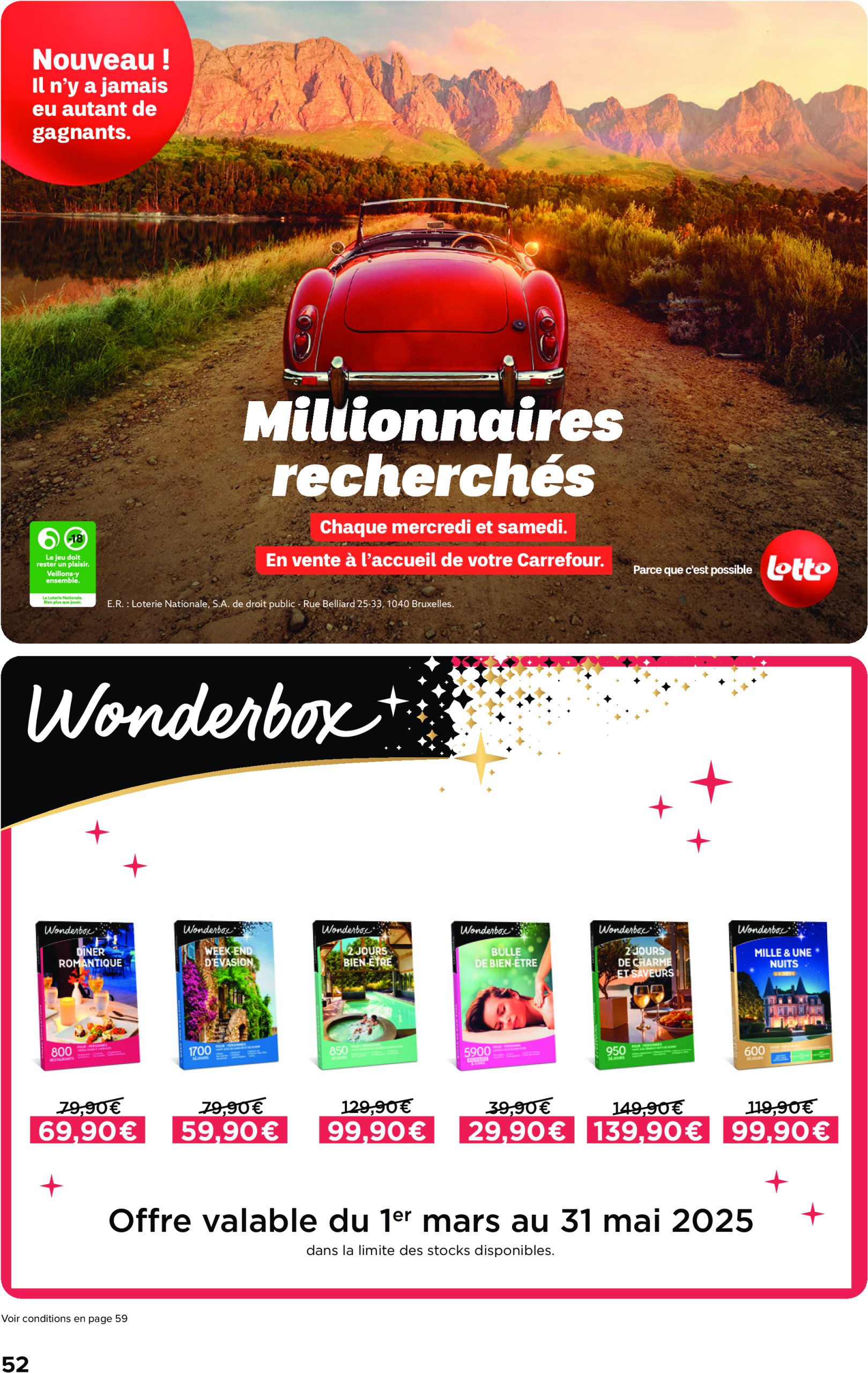 carrefour - Carrefour Hypermarchés folder geldig vanaf 07/05 - 19/05 - page: 52 carrefour - Carrefour Hypermarchés folder geldig vanaf 07/05 - 19/05 - page: 52