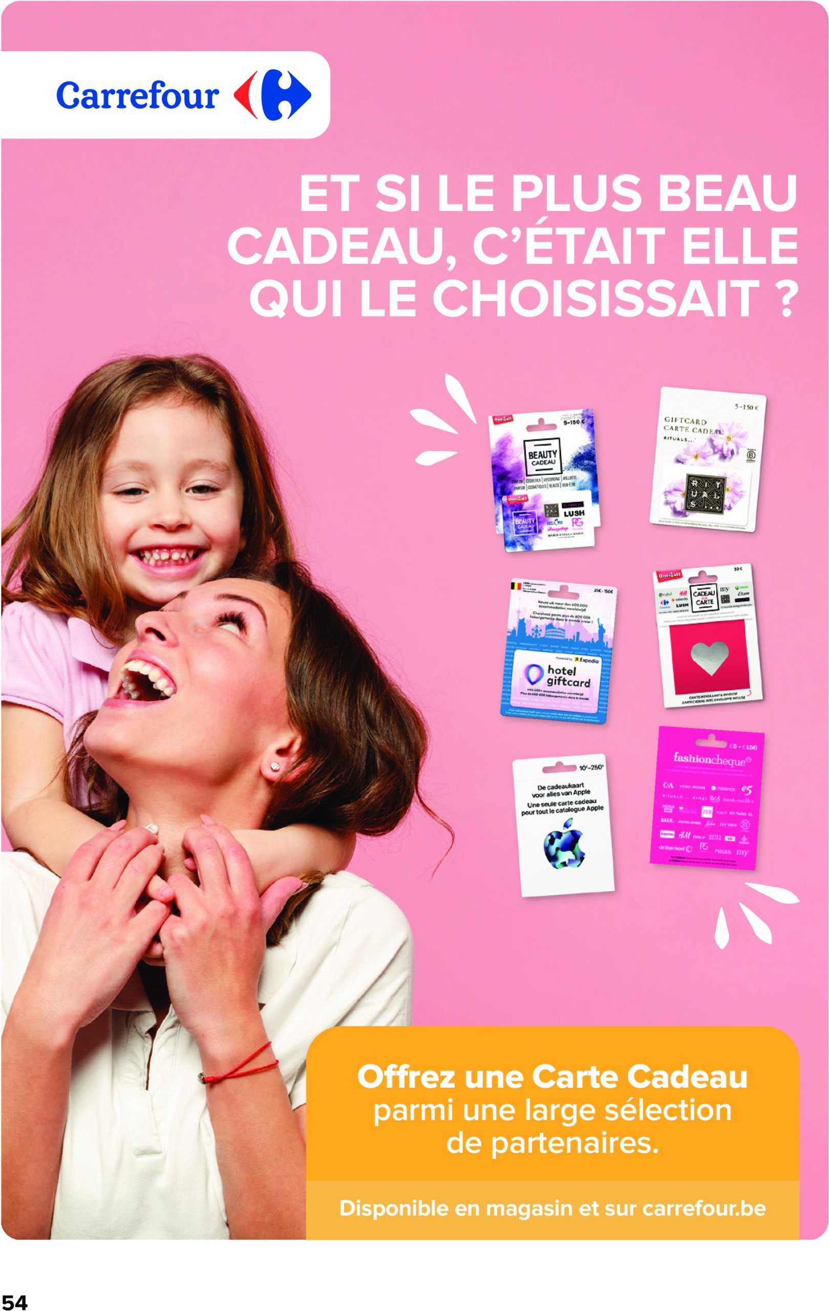 carrefour - Carrefour Hypermarchés folder geldig vanaf 07/05 - 19/05 - page: 54 carrefour - Carrefour Hypermarchés folder geldig vanaf 07/05 - 19/05 - page: 54