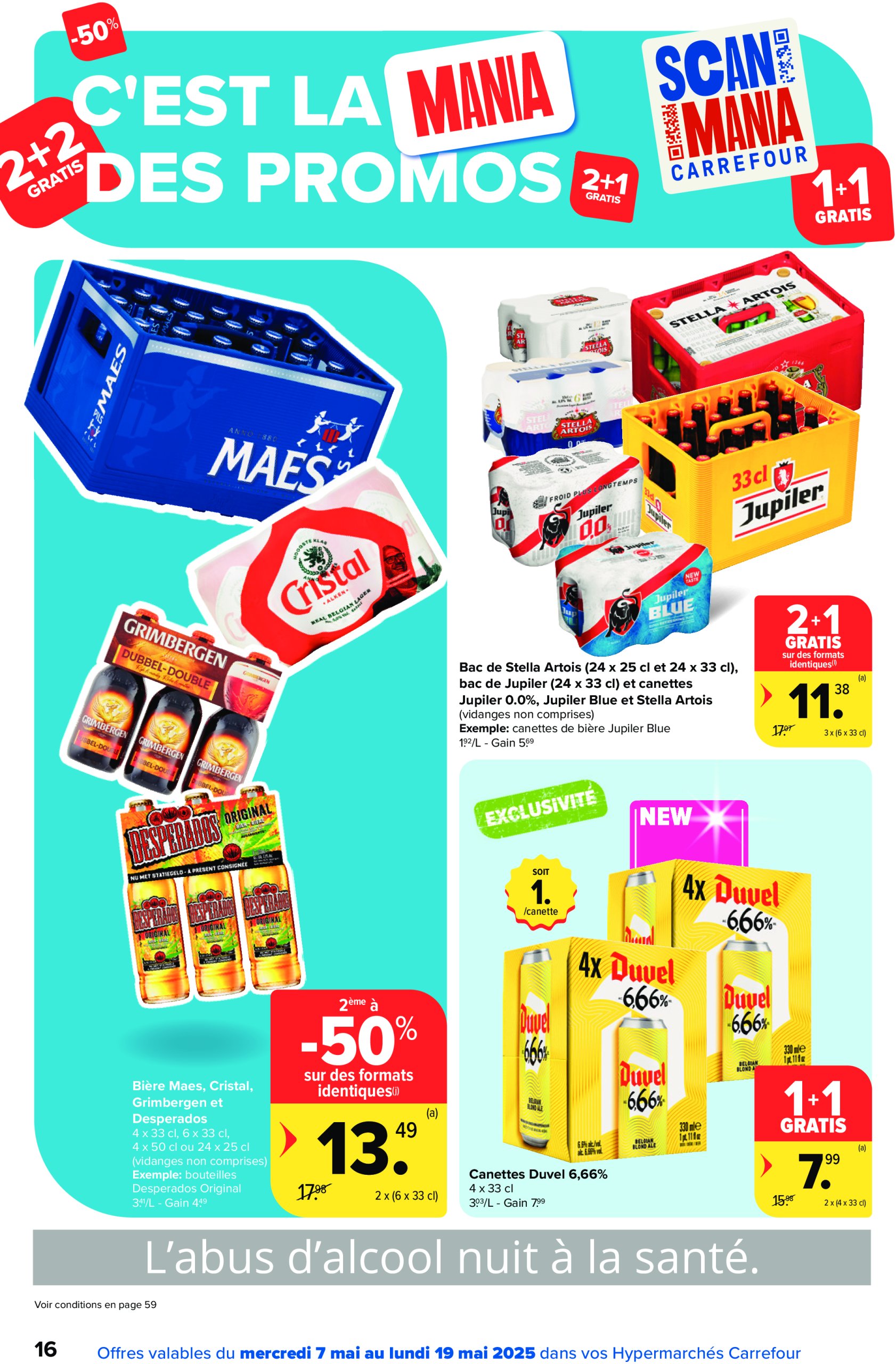 carrefour - Carrefour Hypermarchés folder geldig vanaf 07/05 - 19/05 - page: 16 carrefour - Carrefour Hypermarchés folder geldig vanaf 07/05 - 19/05 - page: 16