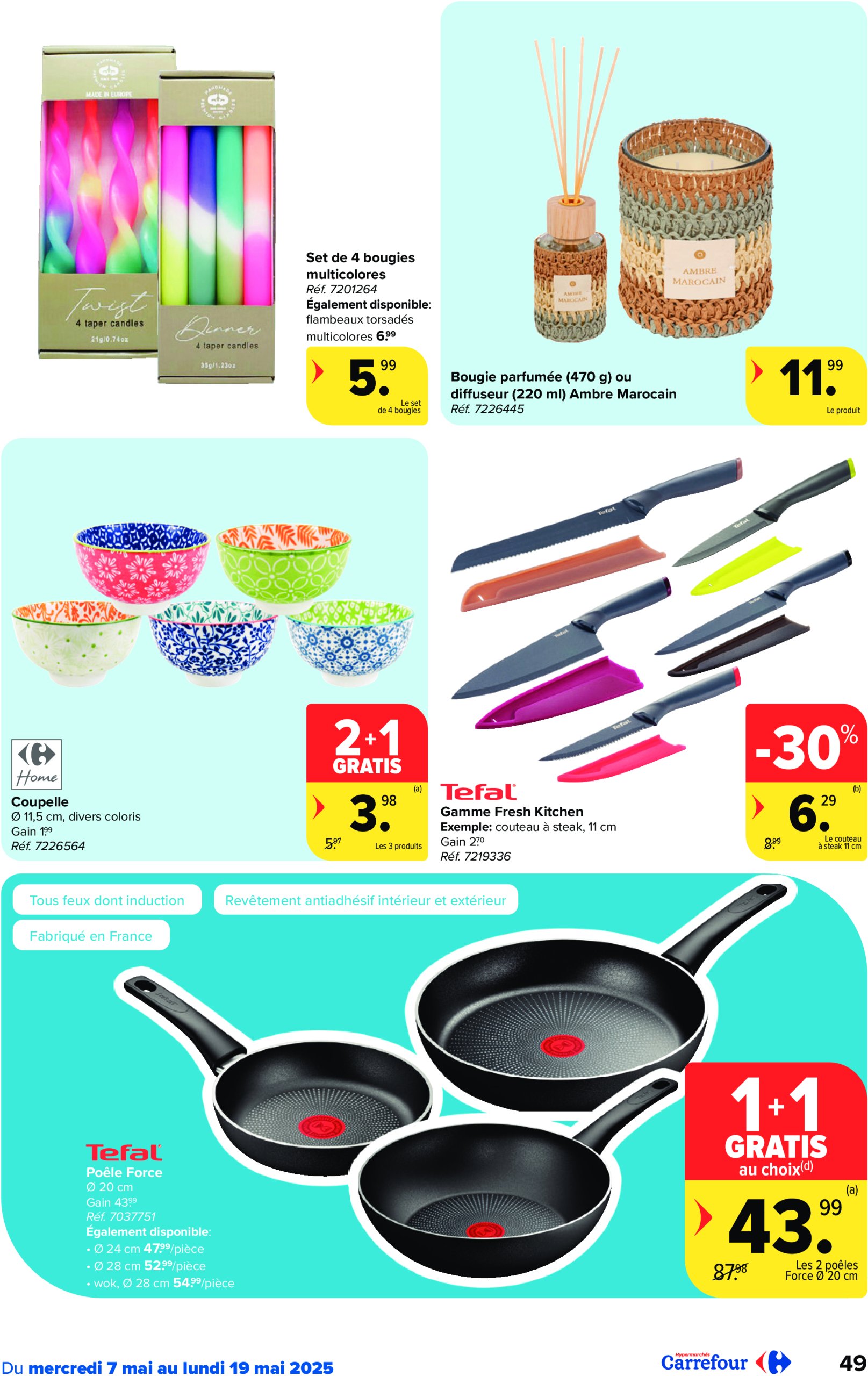 carrefour - Carrefour Hypermarchés folder geldig vanaf 07/05 - 19/05 - page: 49 carrefour - Carrefour Hypermarchés folder geldig vanaf 07/05 - 19/05 - page: 49
