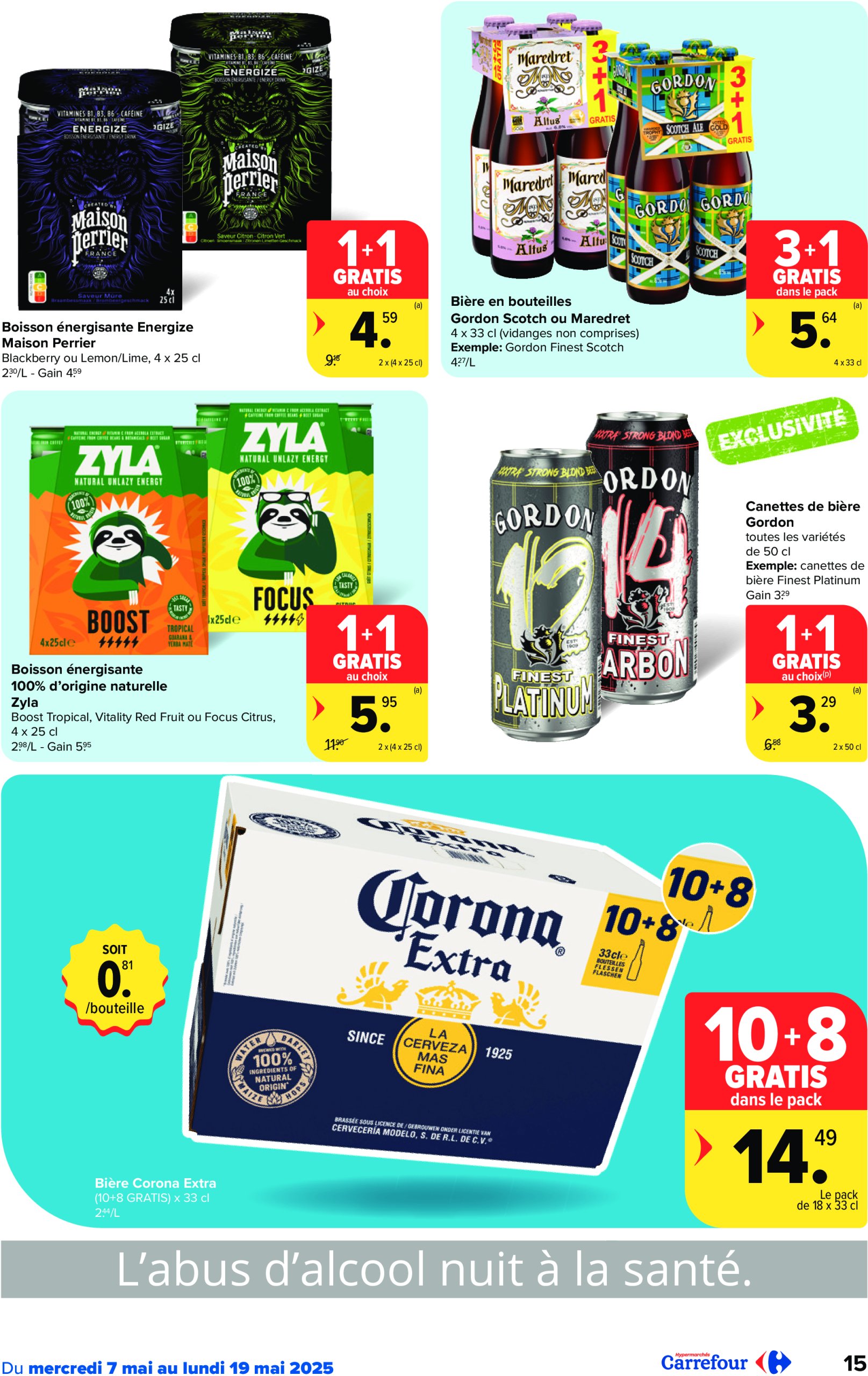 carrefour - Carrefour Hypermarchés folder geldig vanaf 07/05 - 19/05 - page: 15 carrefour - Carrefour Hypermarchés folder geldig vanaf 07/05 - 19/05 - page: 15
