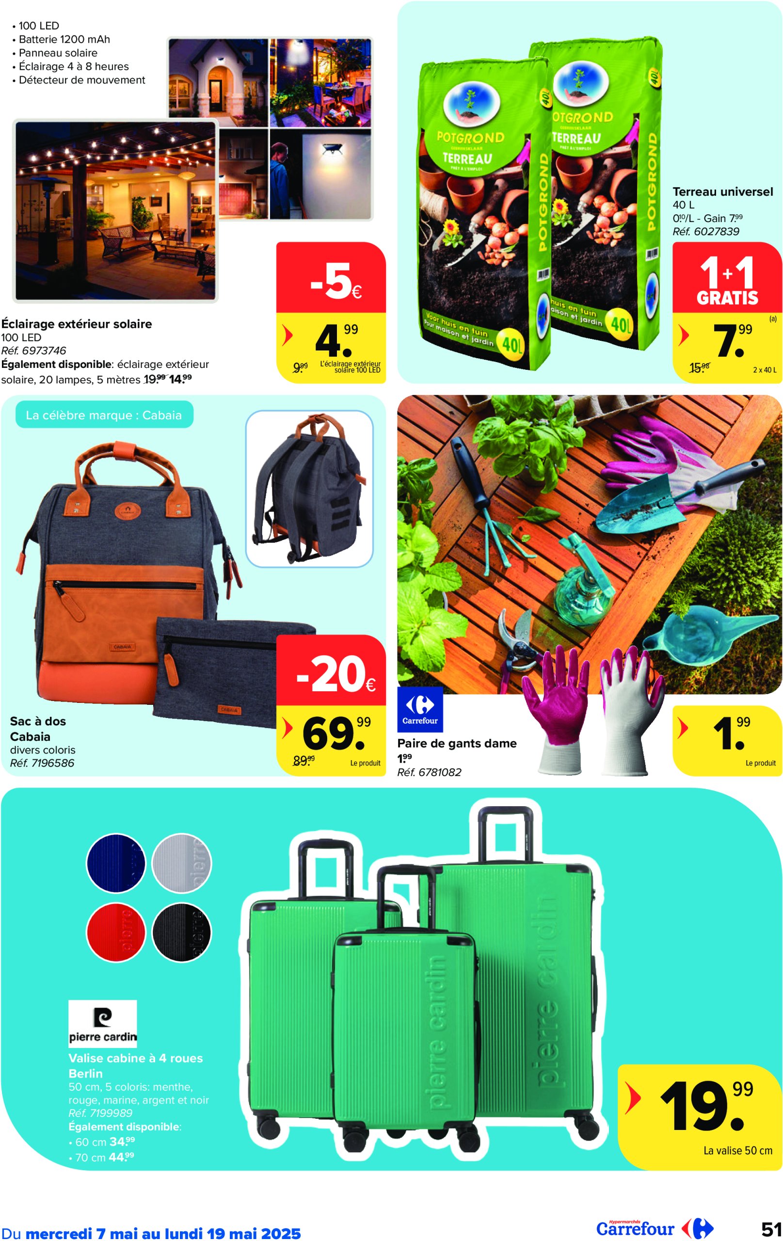 carrefour - Carrefour Hypermarchés folder geldig vanaf 07/05 - 19/05 - page: 51 carrefour - Carrefour Hypermarchés folder geldig vanaf 07/05 - 19/05 - page: 51