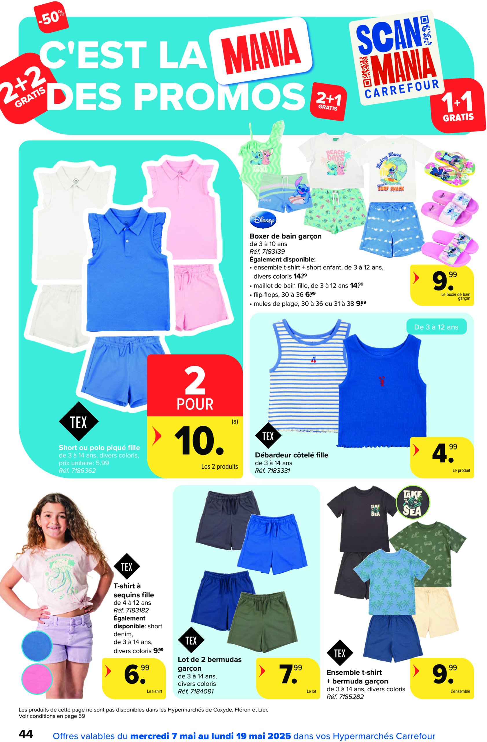carrefour - Carrefour Hypermarchés folder geldig vanaf 07/05 - 19/05 - page: 44 carrefour - Carrefour Hypermarchés folder geldig vanaf 07/05 - 19/05 - page: 44