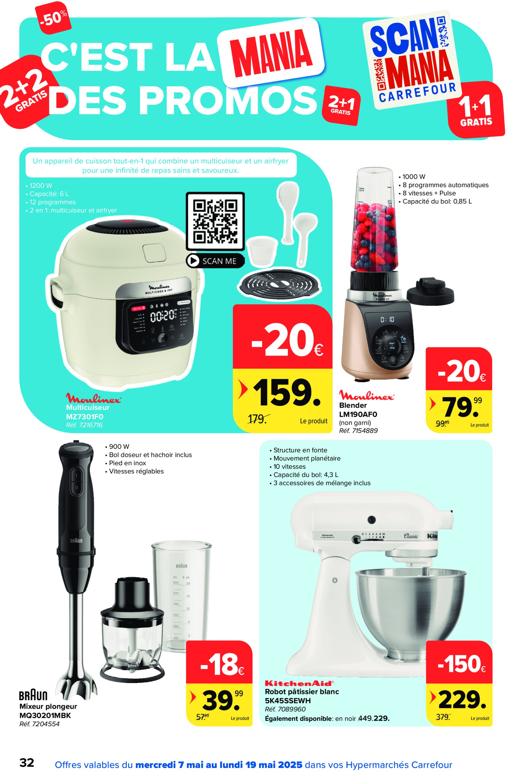 carrefour - Carrefour Hypermarchés folder geldig vanaf 07/05 - 19/05 - page: 32 carrefour - Carrefour Hypermarchés folder geldig vanaf 07/05 - 19/05 - page: 32