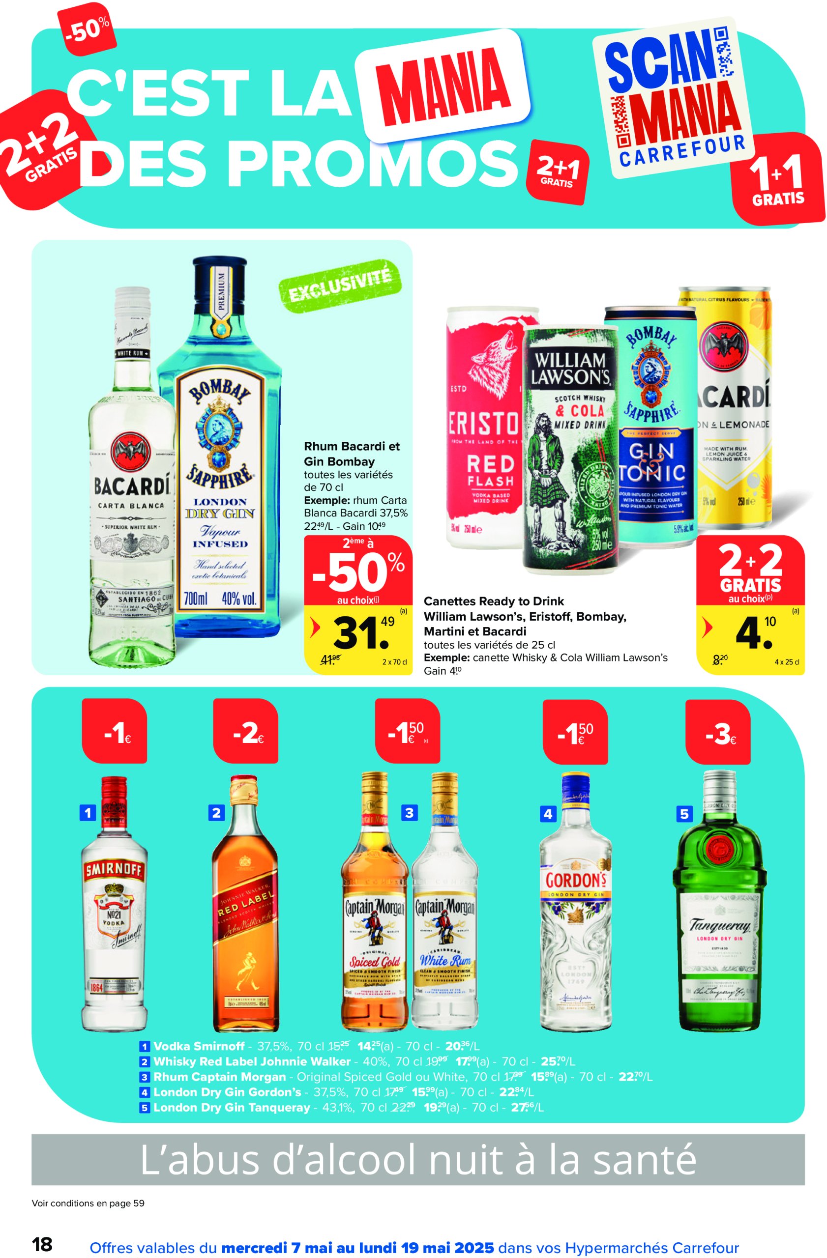 carrefour - Carrefour Hypermarchés folder geldig vanaf 07/05 - 19/05 - page: 18 carrefour - Carrefour Hypermarchés folder geldig vanaf 07/05 - 19/05 - page: 18
