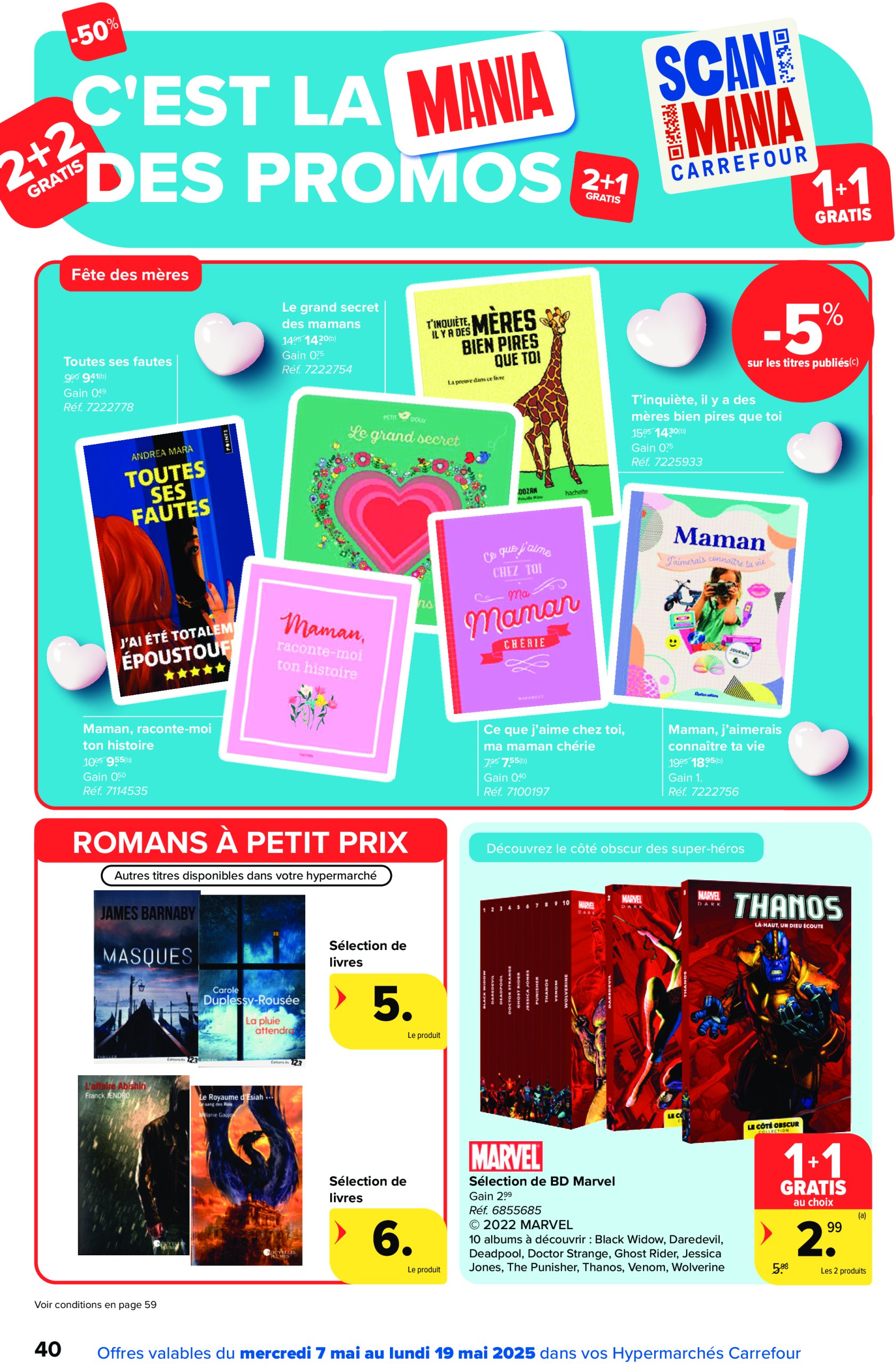 carrefour - Carrefour Hypermarchés folder geldig vanaf 07/05 - 19/05 - page: 40 carrefour - Carrefour Hypermarchés folder geldig vanaf 07/05 - 19/05 - page: 40