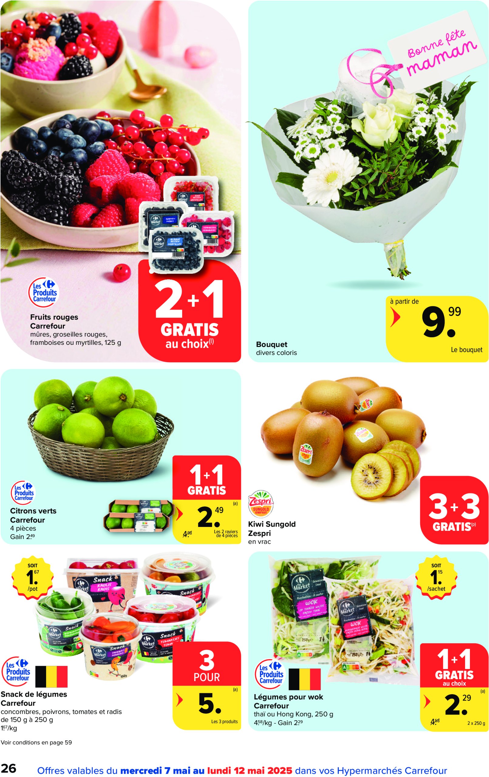 carrefour - Carrefour Hypermarchés folder geldig vanaf 07/05 - 19/05 - page: 26 carrefour - Carrefour Hypermarchés folder geldig vanaf 07/05 - 19/05 - page: 26