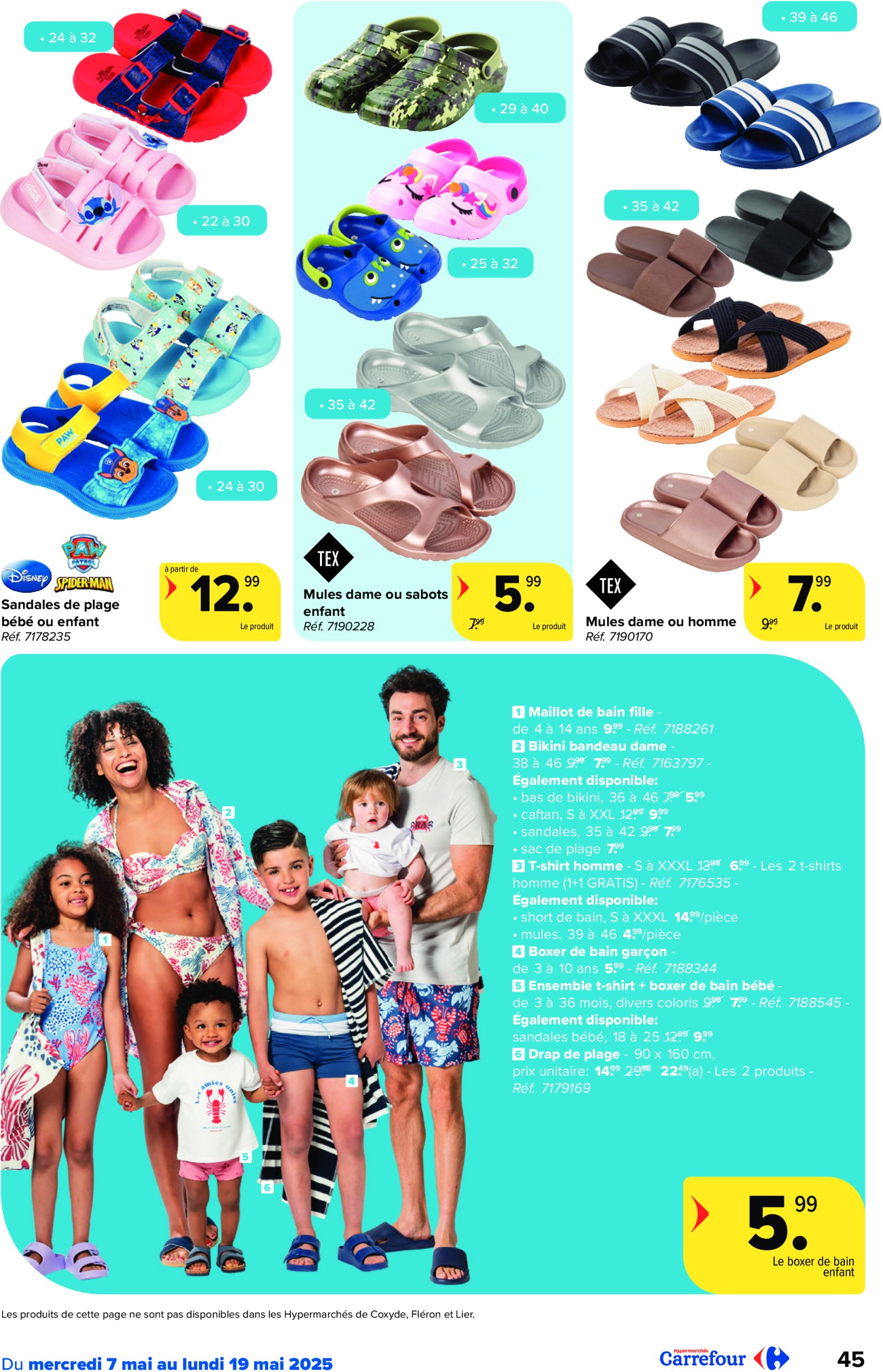 carrefour - Carrefour Hypermarchés folder geldig vanaf 07/05 - 19/05 - page: 45 carrefour - Carrefour Hypermarchés folder geldig vanaf 07/05 - 19/05 - page: 45