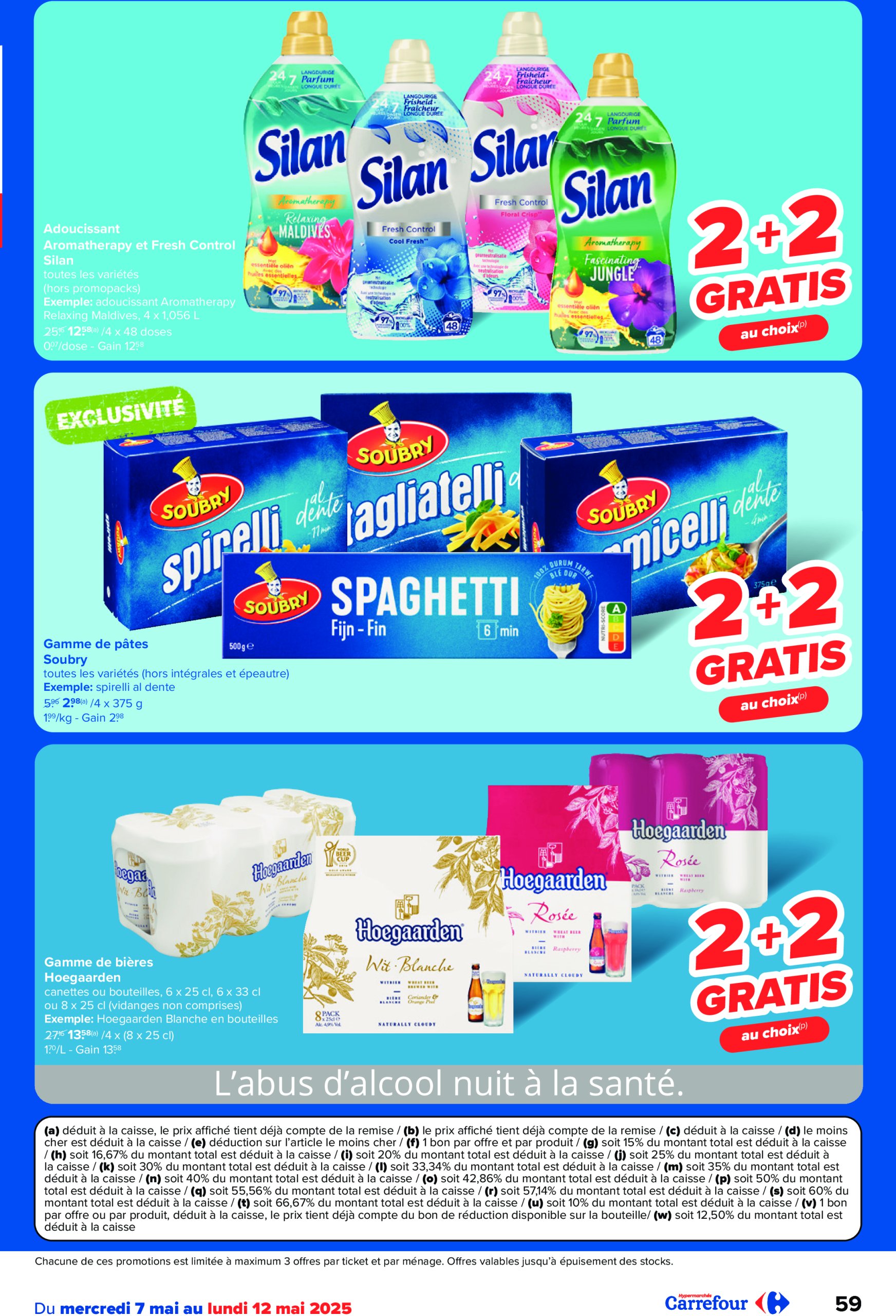 carrefour - Carrefour Hypermarchés folder geldig vanaf 07/05 - 19/05 - page: 59 carrefour - Carrefour Hypermarchés folder geldig vanaf 07/05 - 19/05 - page: 59