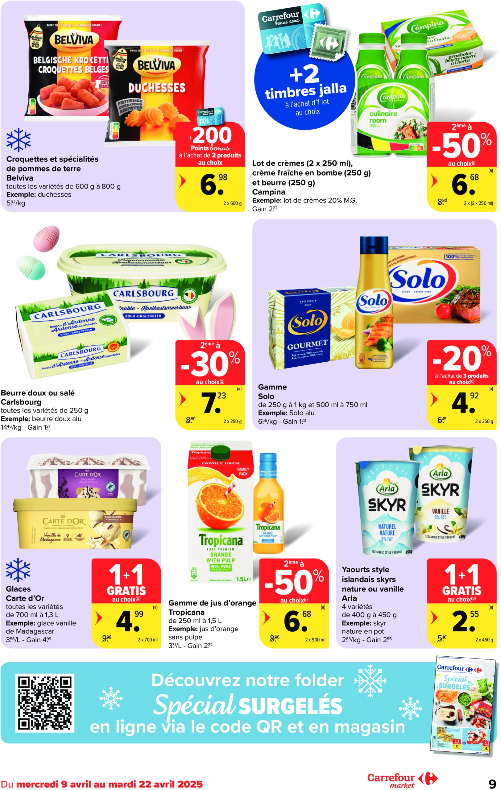 carrefour - Carrefour Market folder geldig vanaf 09/04 - 22/04 - page: 9