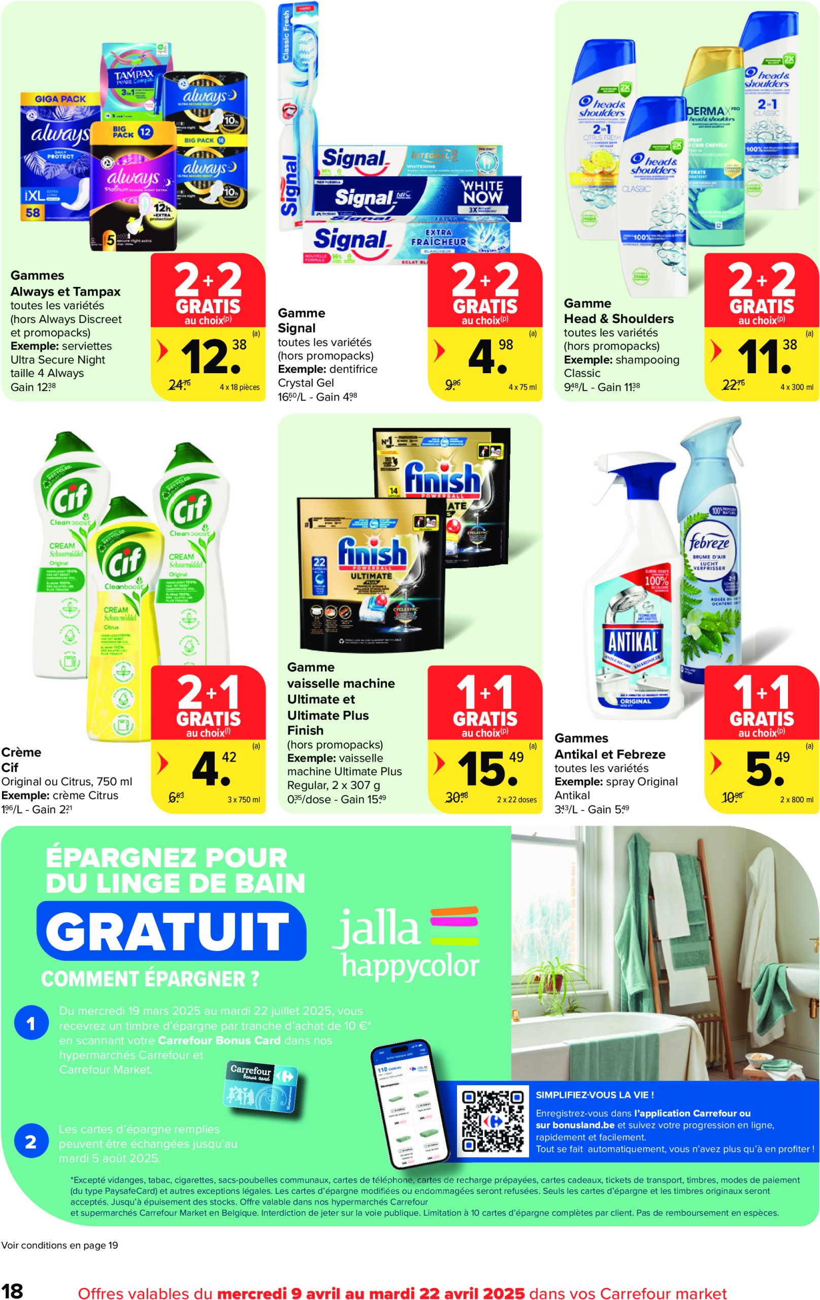 carrefour - Carrefour Market folder geldig vanaf 09/04 - 22/04 - page: 18