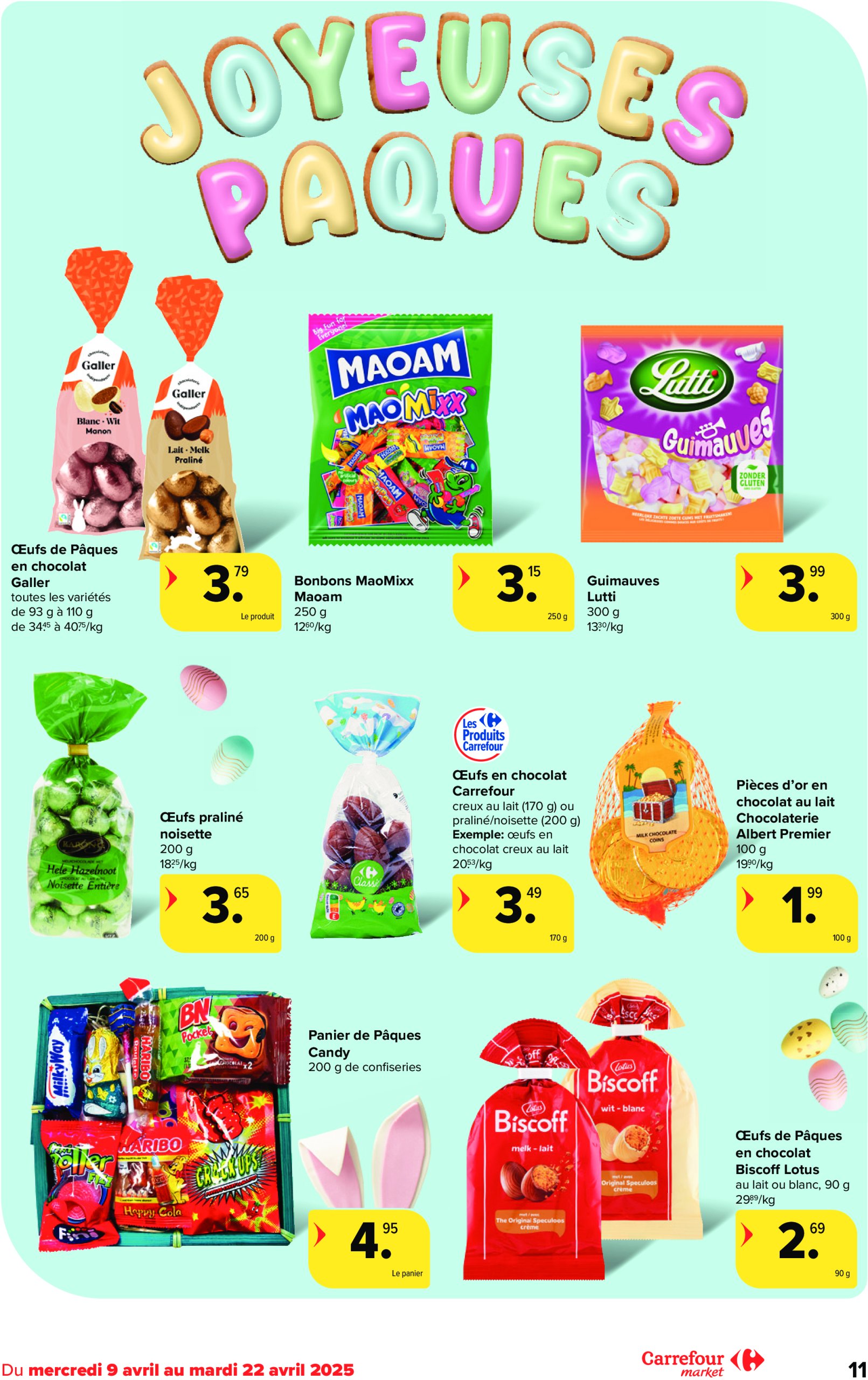 carrefour - Carrefour Market folder geldig vanaf 09/04 - 22/04 - page: 11