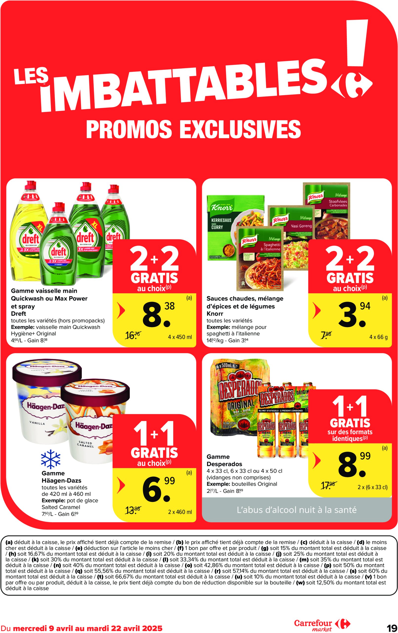 carrefour - Carrefour Market folder geldig vanaf 09/04 - 22/04 - page: 19