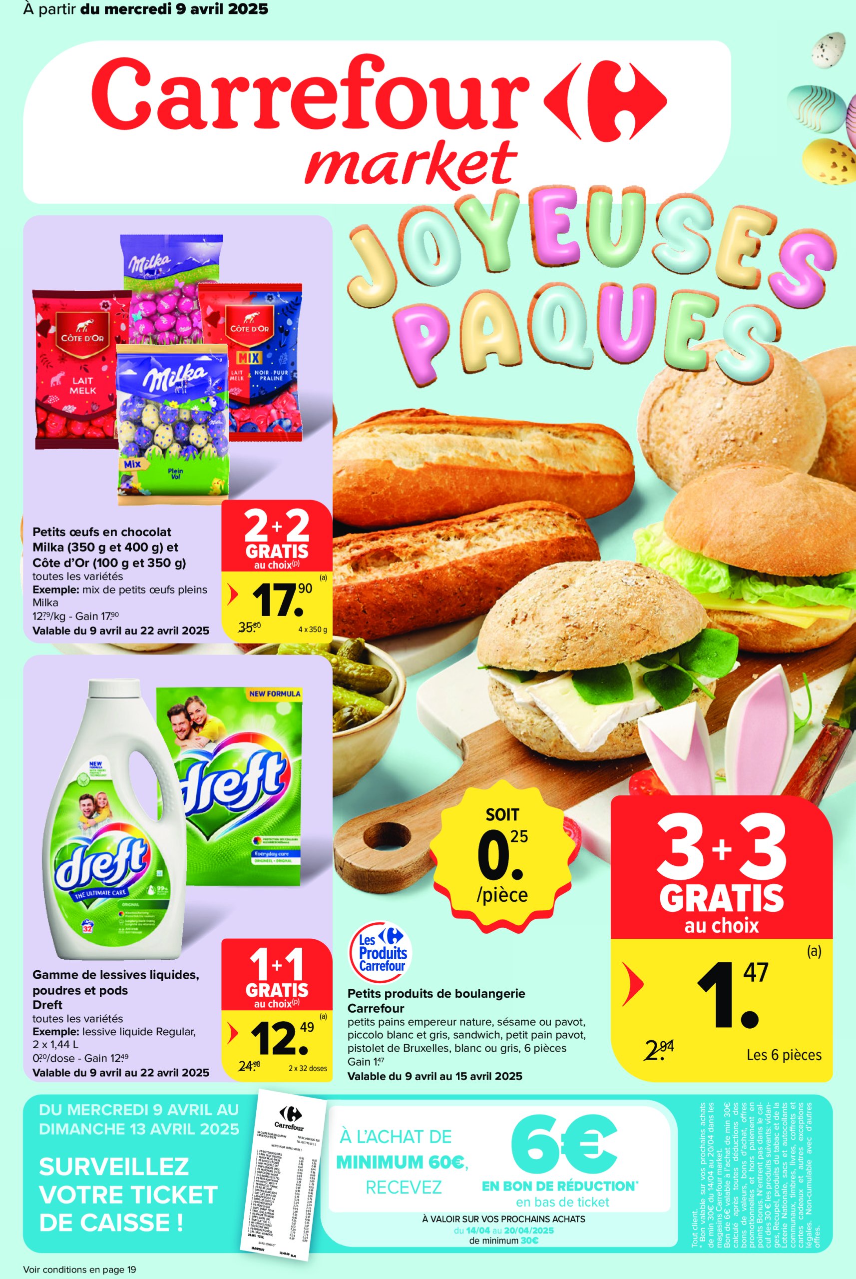 carrefour - Carrefour Market folder geldig vanaf 09/04 - 22/04 - page: 1