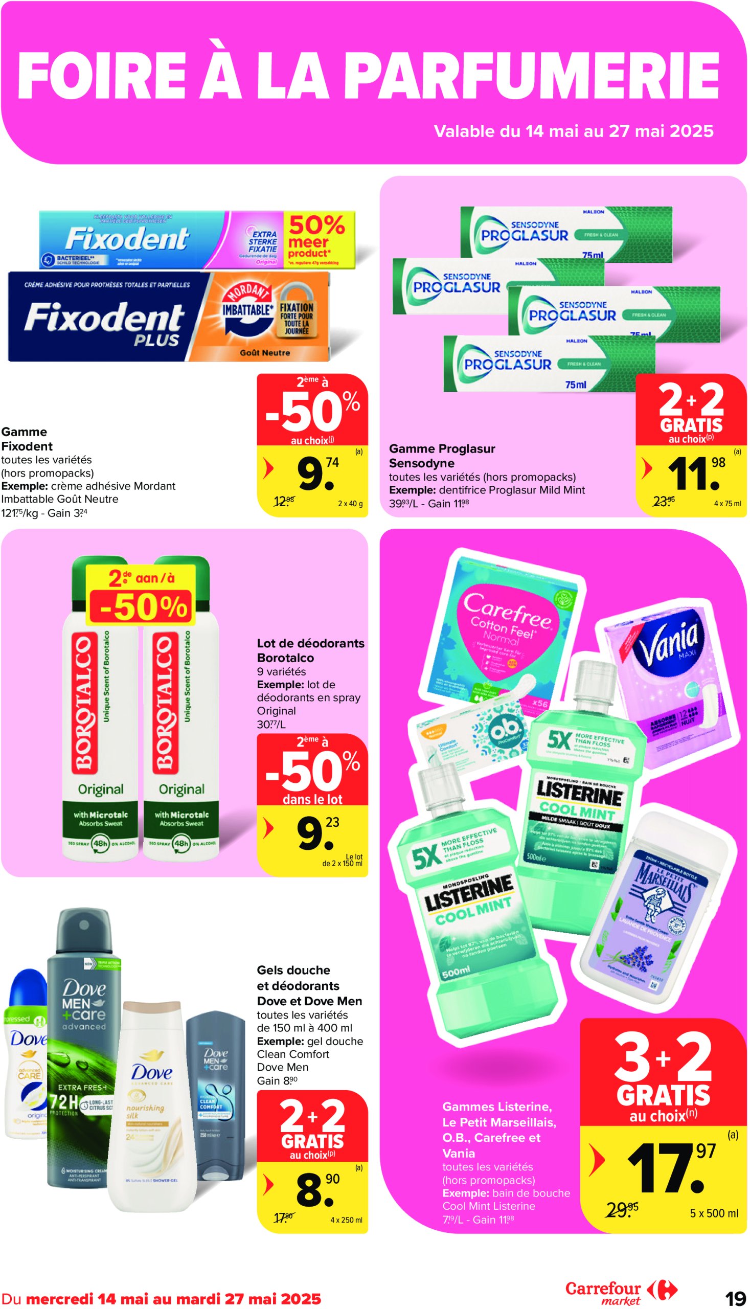 carrefour - Carrefour Market folder geldig vanaf 14/05 - 20/05 - page: 19