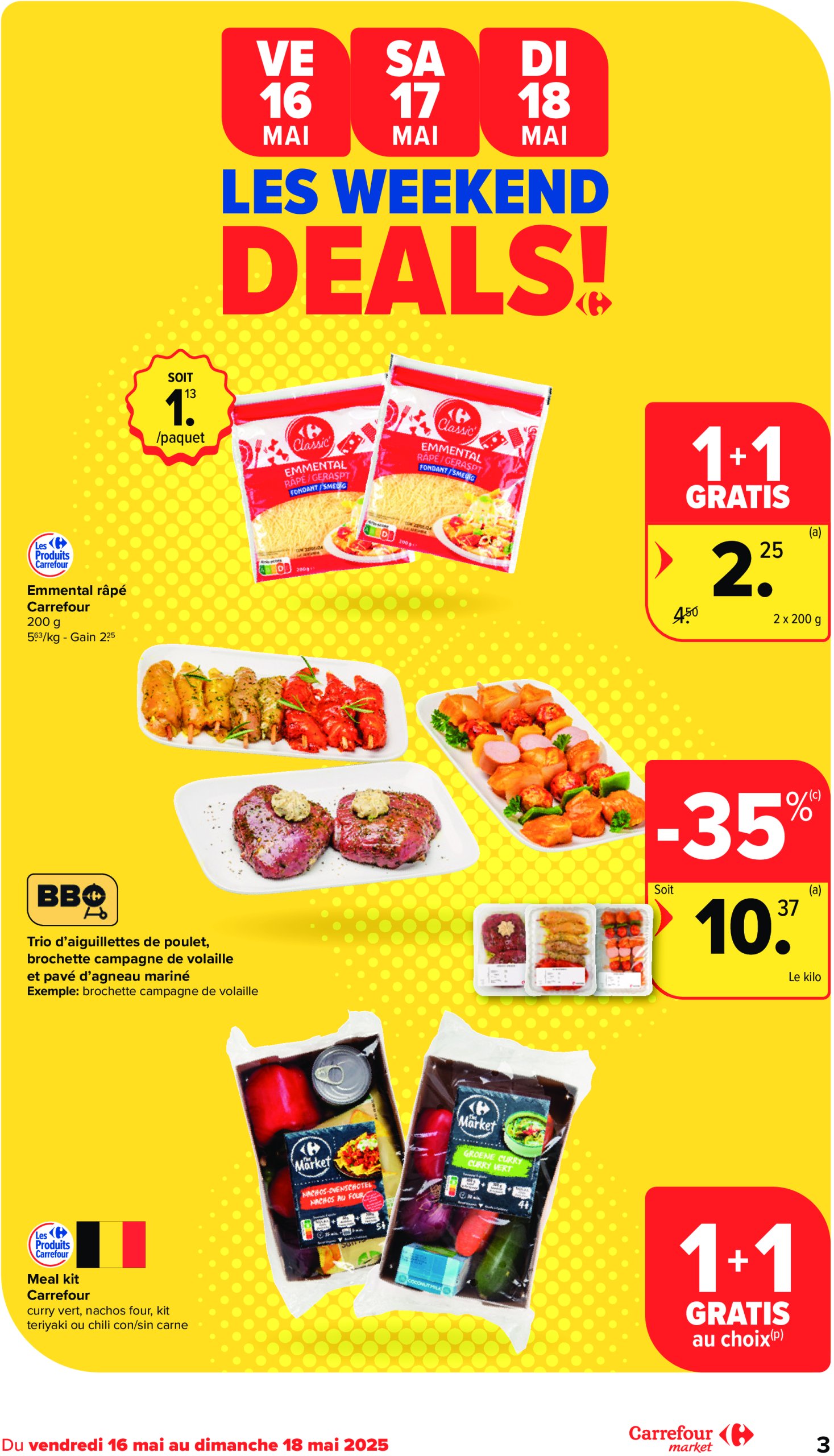 carrefour - Carrefour Market folder geldig vanaf 14/05 - 20/05 - page: 3