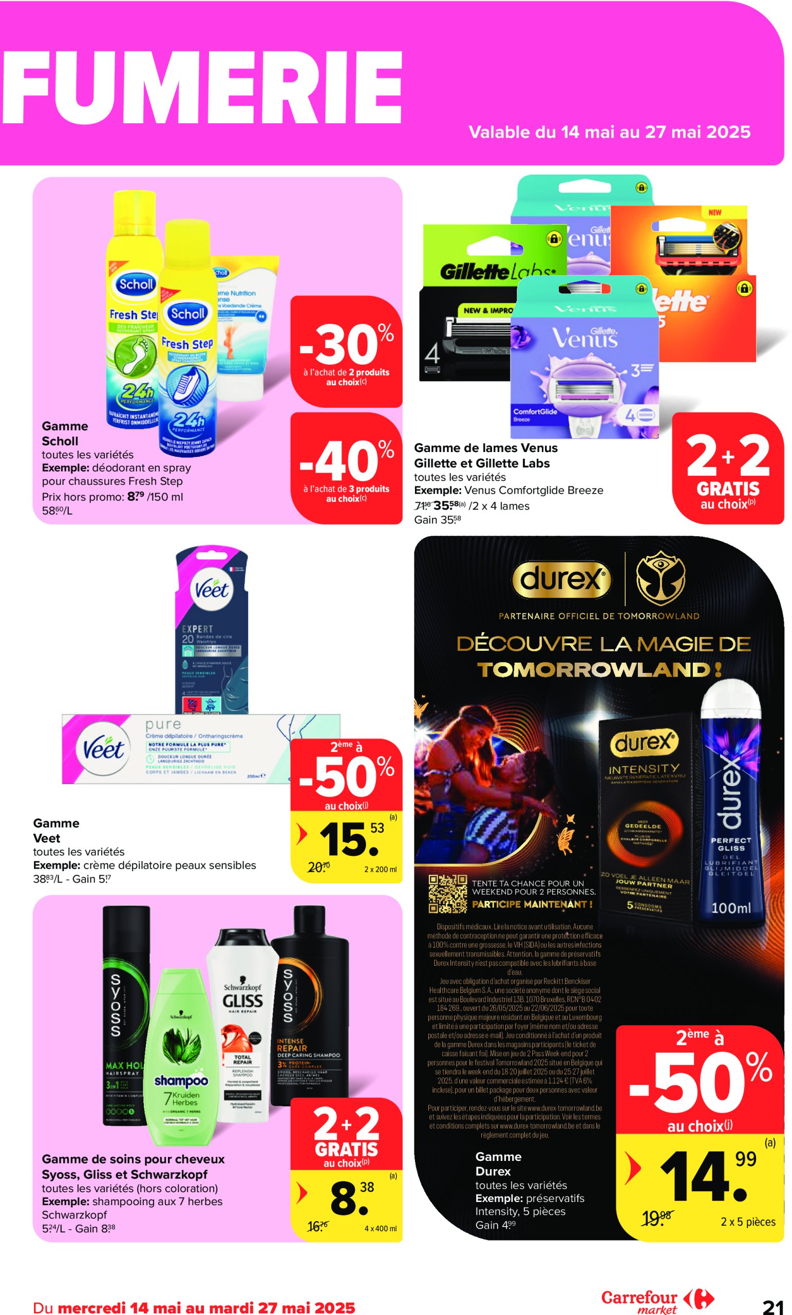 carrefour - Carrefour Market folder geldig vanaf 14/05 - 20/05 - page: 21