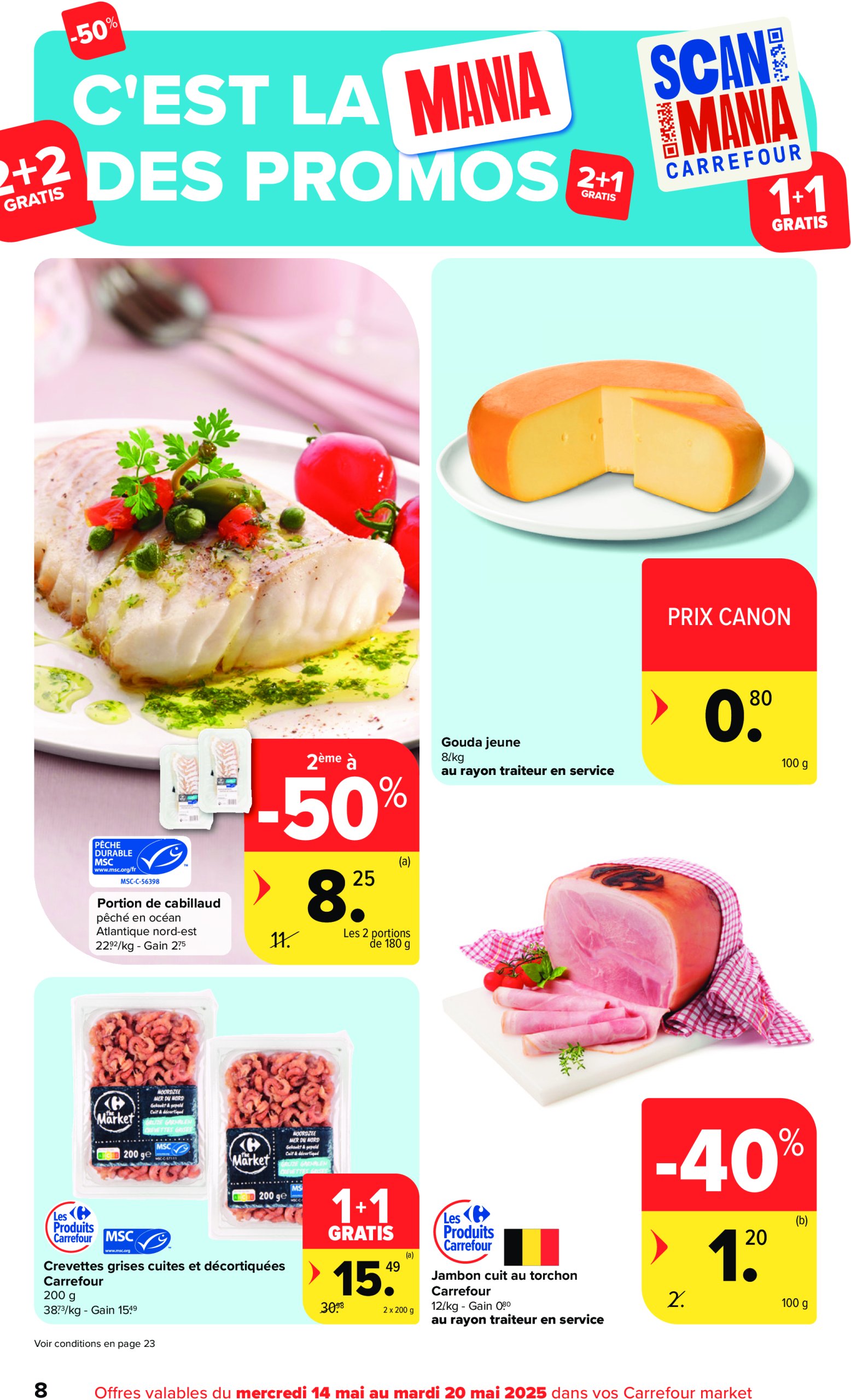carrefour - Carrefour Market folder geldig vanaf 14/05 - 20/05 - page: 8