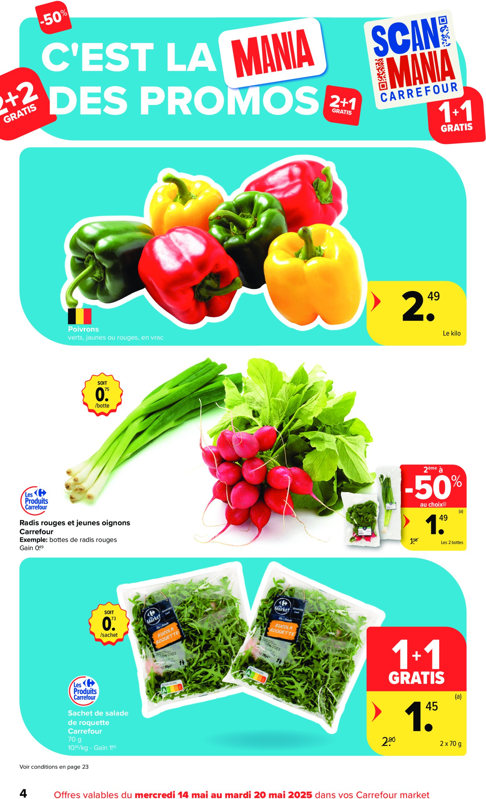 carrefour - Carrefour Market folder geldig vanaf 14/05 - 20/05 - page: 4