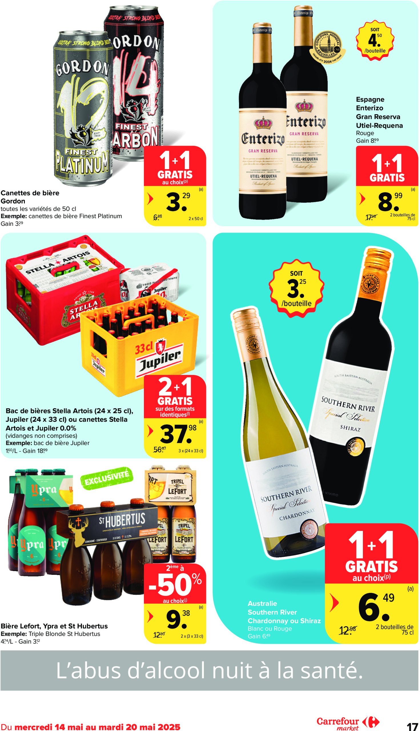 carrefour - Carrefour Market folder geldig vanaf 14/05 - 20/05 - page: 17
