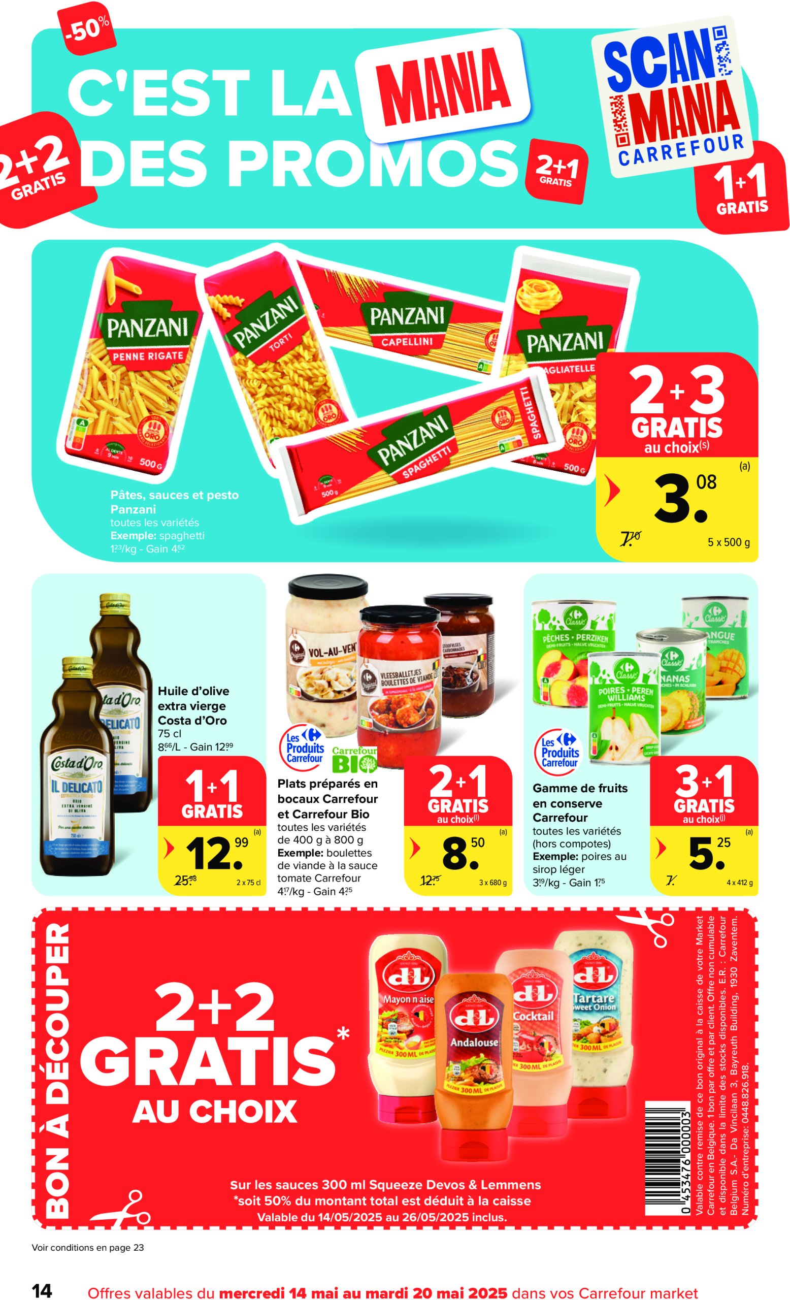 carrefour - Carrefour Market folder geldig vanaf 14/05 - 20/05 - page: 14