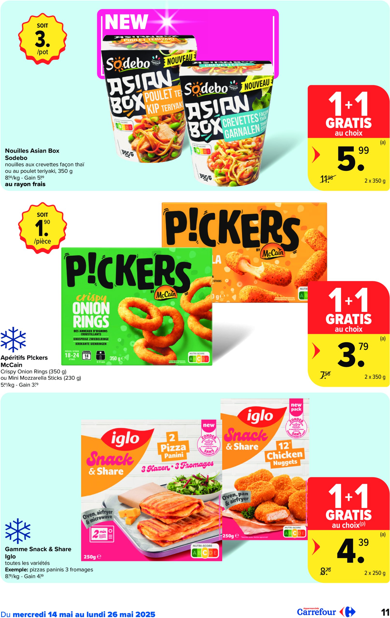 carrefour - Carrefour Hypermarchés folder geldig vanaf 14/05 - 26/05 - page: 11 carrefour - Carrefour Hypermarchés folder geldig vanaf 14/05 - 26/05 - page: 11