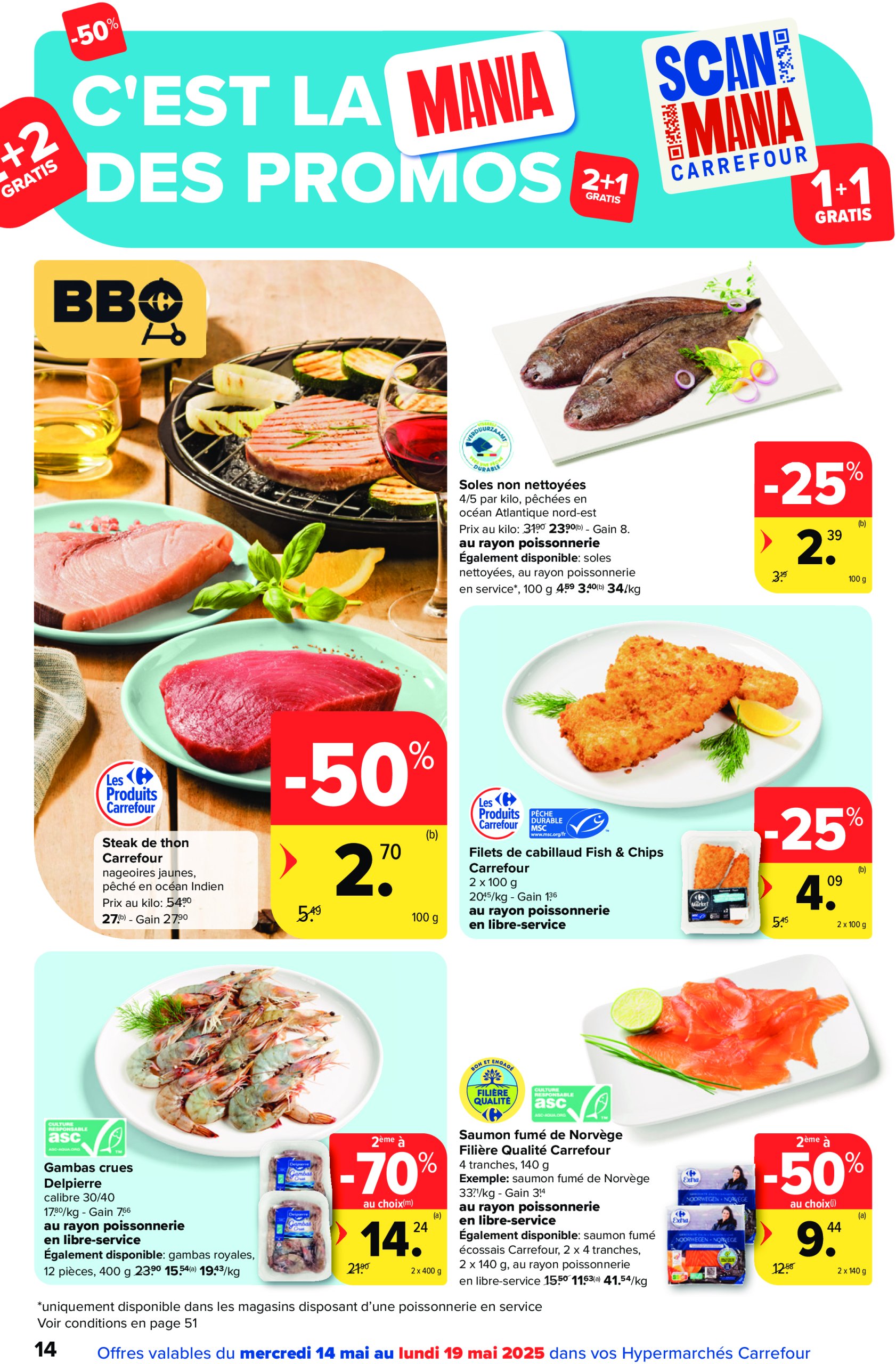 carrefour - Carrefour Hypermarchés folder geldig vanaf 14/05 - 26/05 - page: 14 carrefour - Carrefour Hypermarchés folder geldig vanaf 14/05 - 26/05 - page: 14