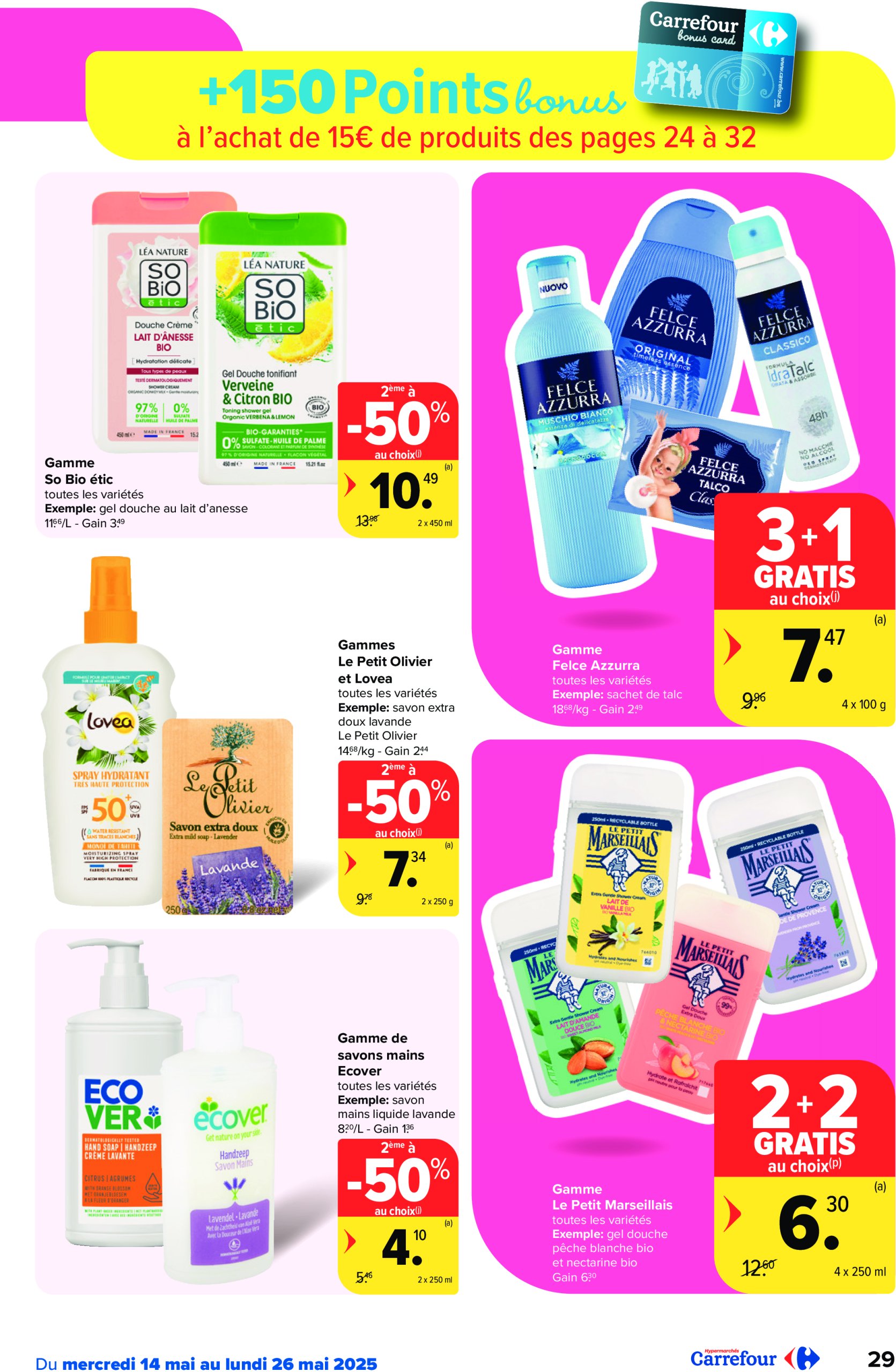 carrefour - Carrefour Hypermarchés folder geldig vanaf 14/05 - 26/05 - page: 29 carrefour - Carrefour Hypermarchés folder geldig vanaf 14/05 - 26/05 - page: 29