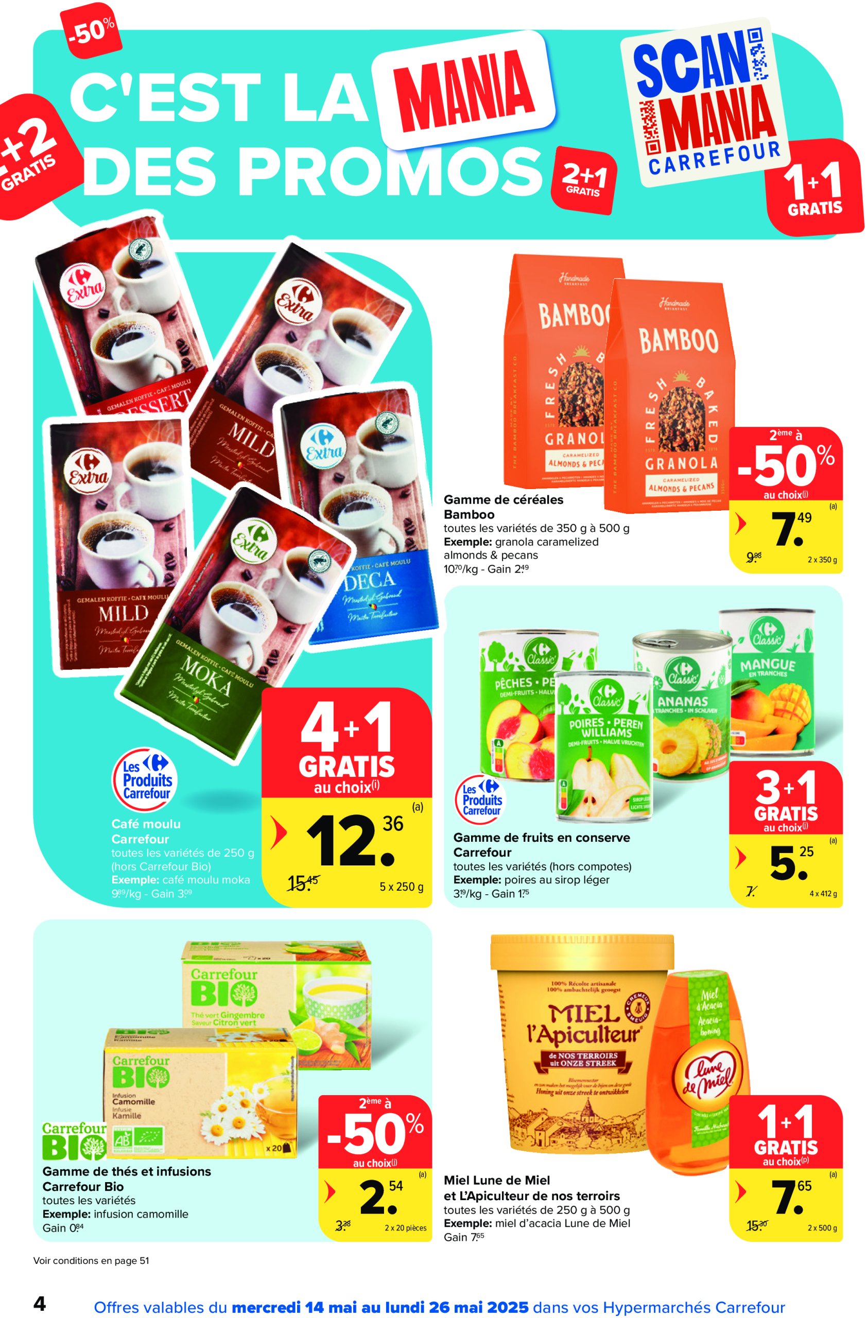 carrefour - Carrefour Hypermarchés folder geldig vanaf 14/05 - 26/05 - page: 4 carrefour - Carrefour Hypermarchés folder geldig vanaf 14/05 - 26/05 - page: 4