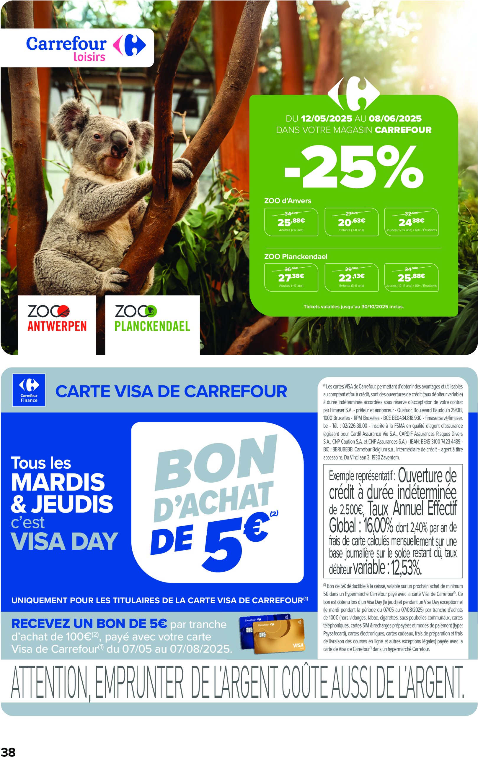 carrefour - Carrefour Hypermarchés folder geldig vanaf 14/05 - 26/05 - page: 38 carrefour - Carrefour Hypermarchés folder geldig vanaf 14/05 - 26/05 - page: 38